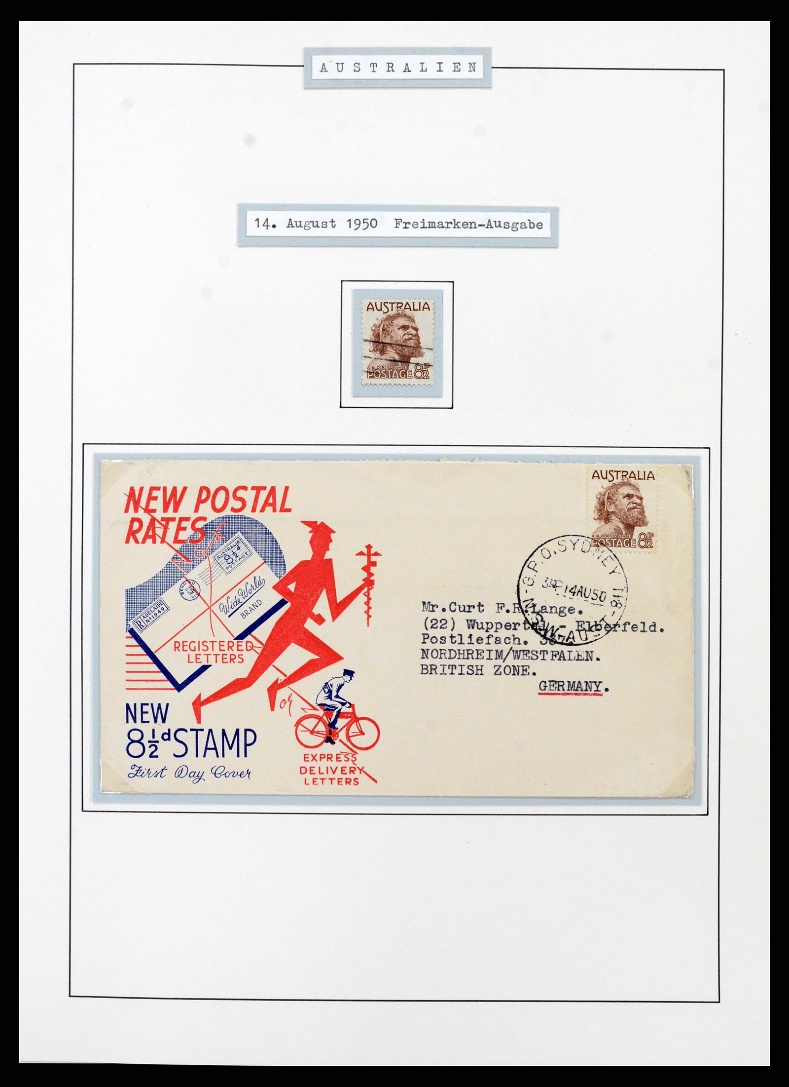 37609 0096 - Postzegelverzameling 37609 Australië 1913-1999.