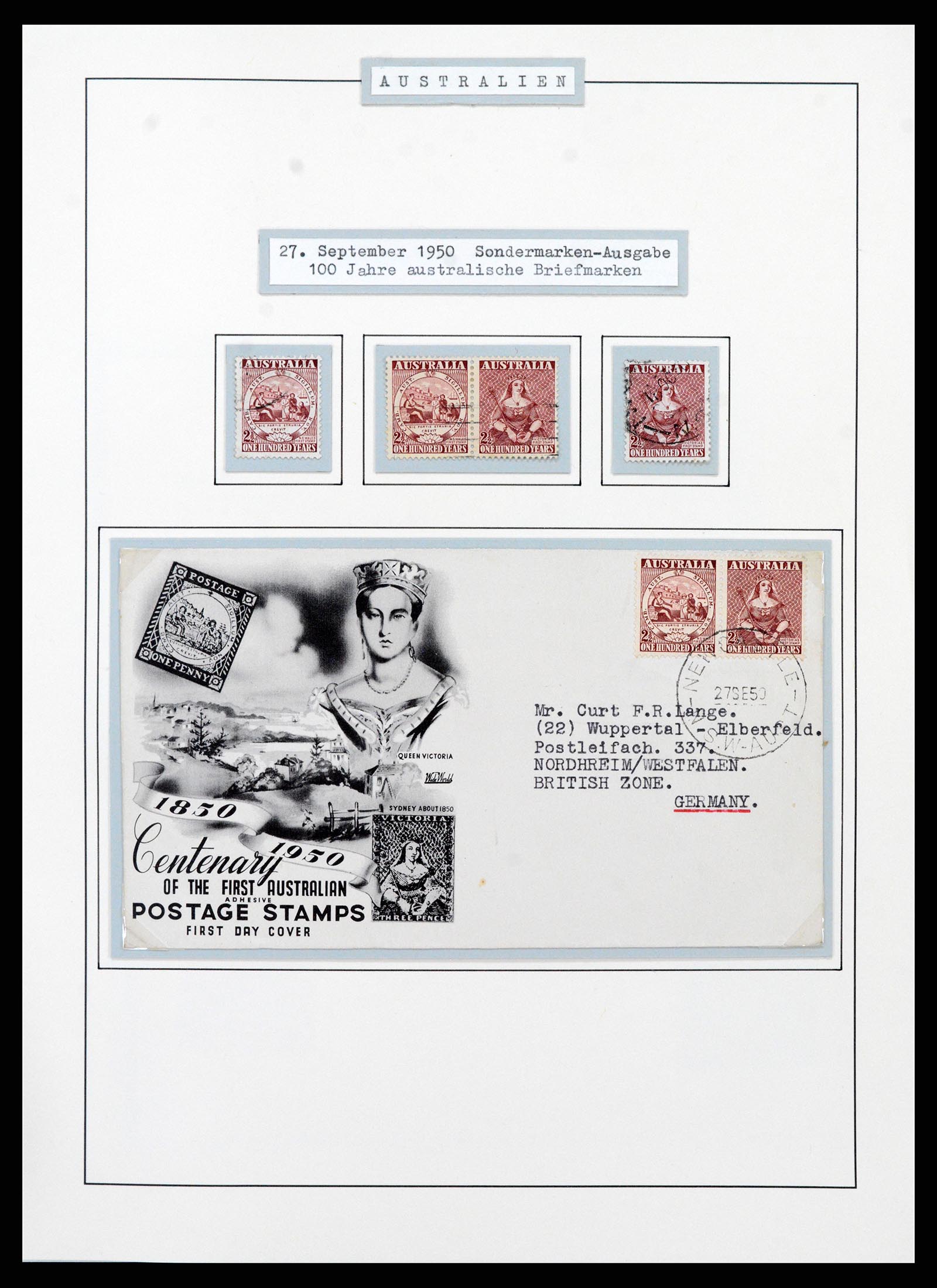 37609 0097 - Postzegelverzameling 37609 Australië 1913-1999.