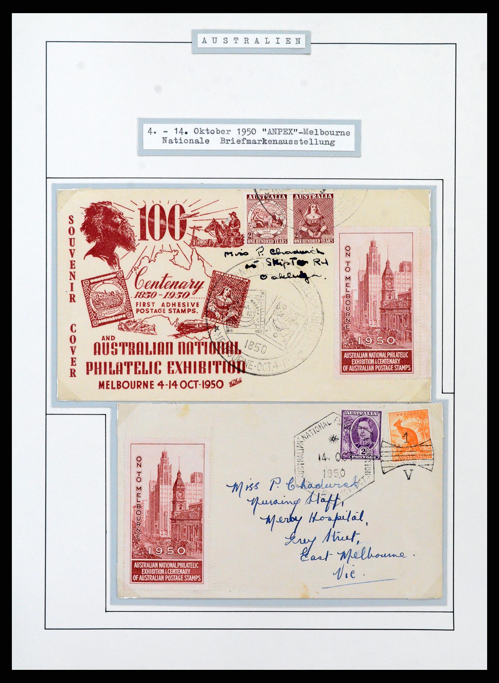 37609 0099 - Postzegelverzameling 37609 Australië 1913-1999.
