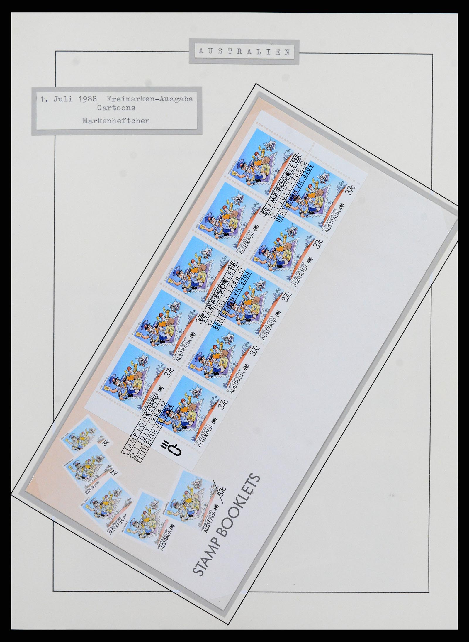 37609 0963 - Stamp collection 37609 Australia 1913-1999.