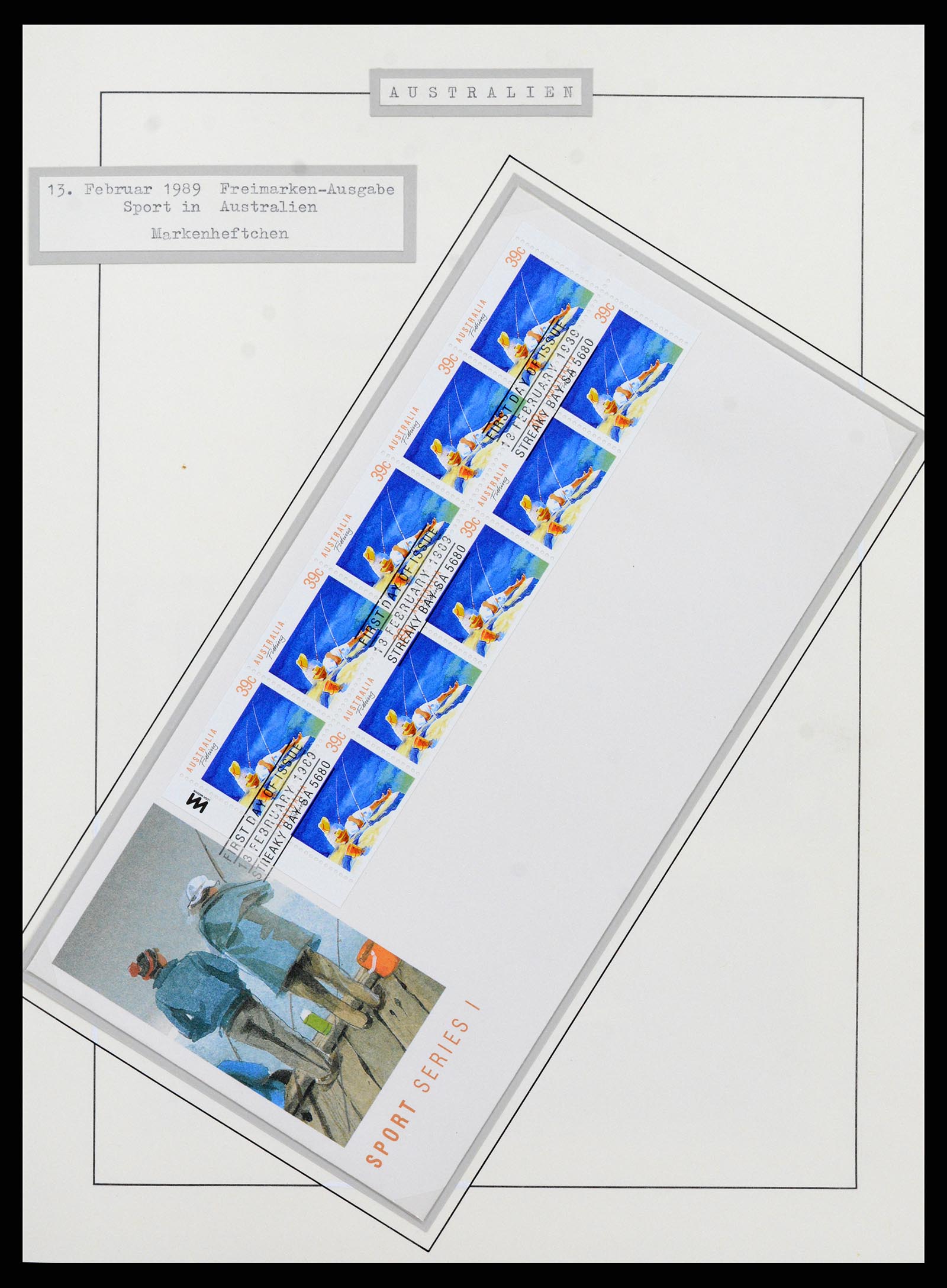 37609 0970 - Stamp collection 37609 Australia 1913-1999.