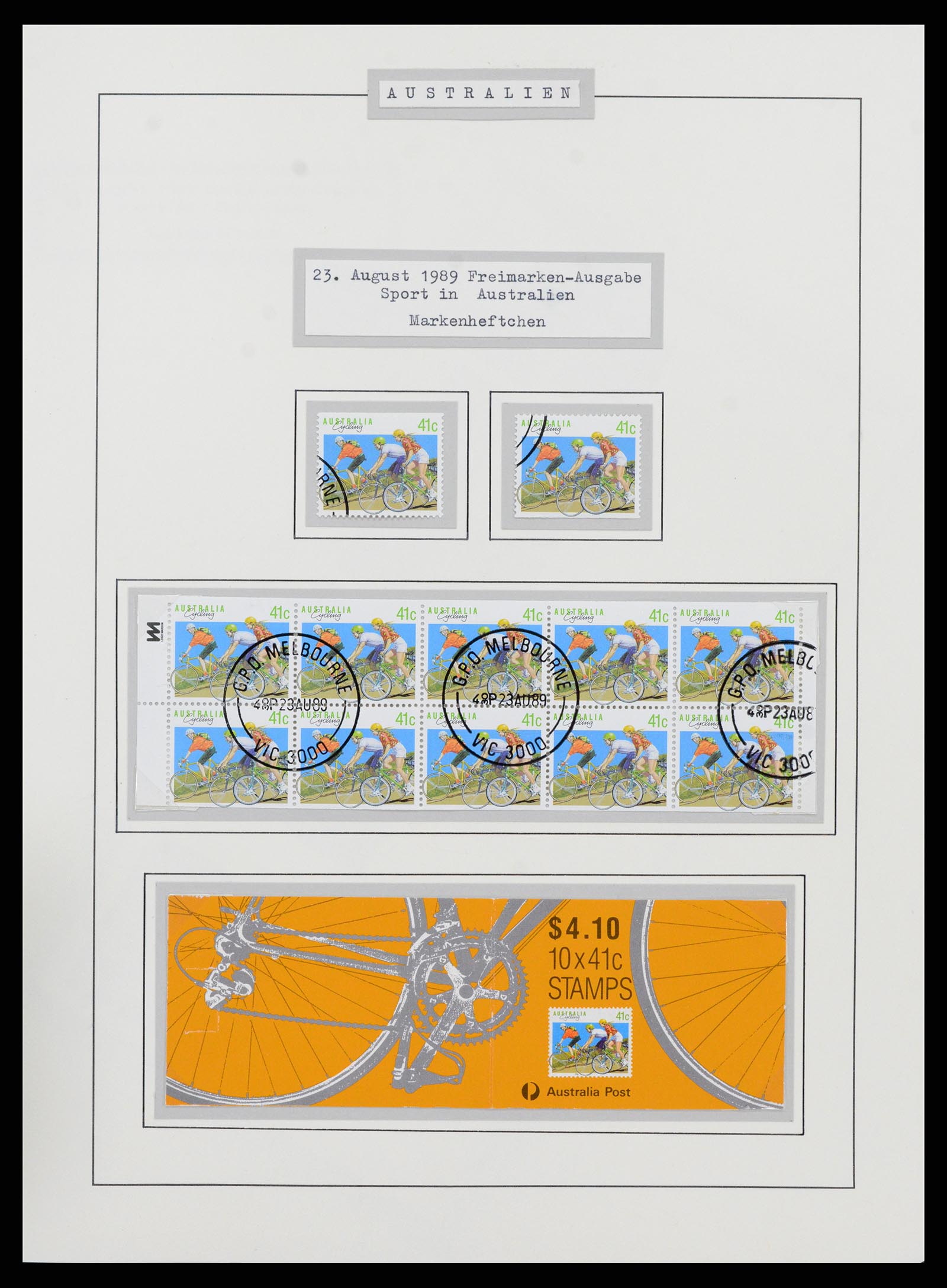 37609 0971 - Stamp collection 37609 Australia 1913-1999.