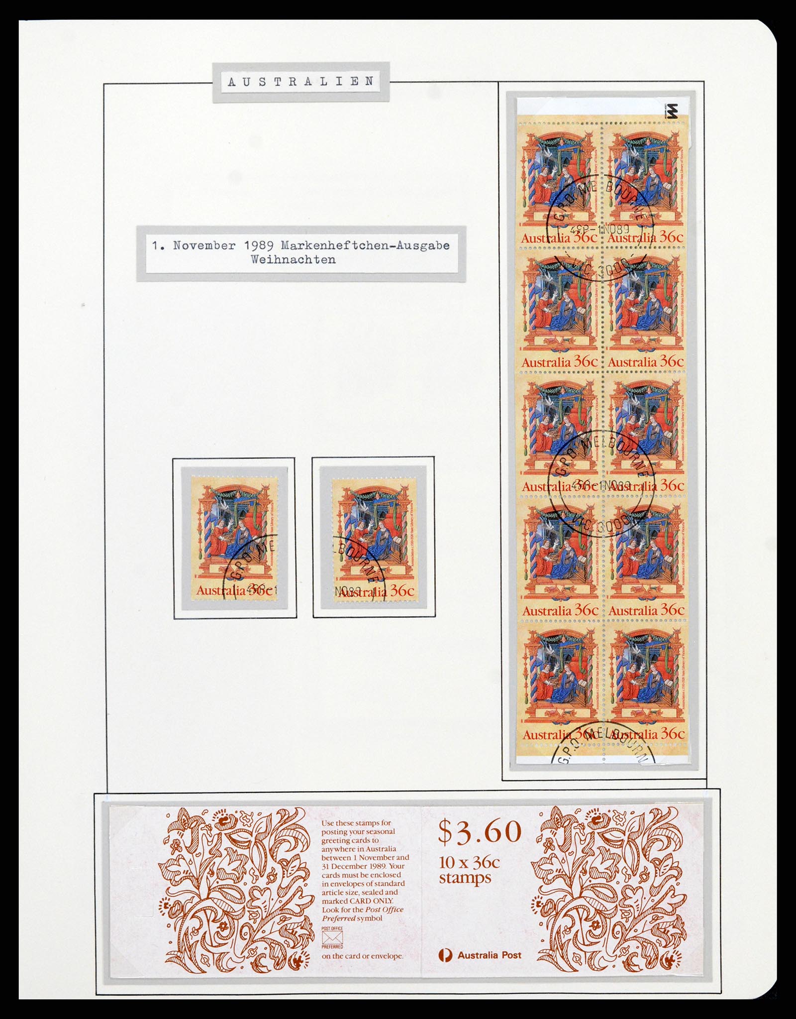 37609 0975 - Stamp collection 37609 Australia 1913-1999.
