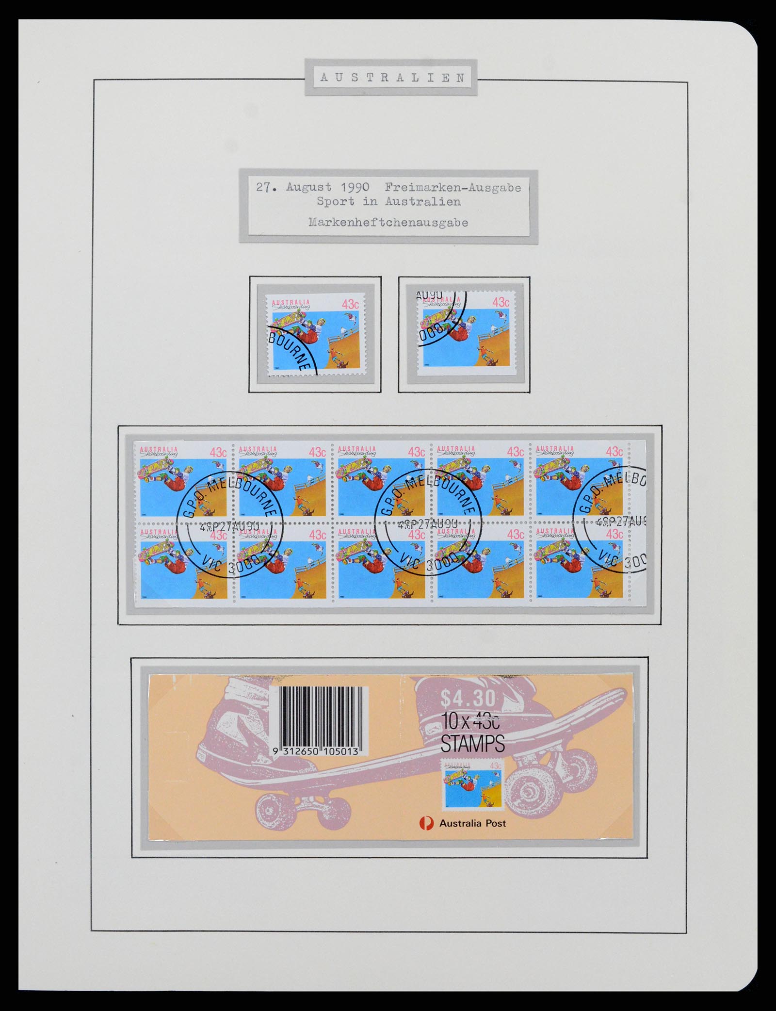 37609 0978 - Stamp collection 37609 Australia 1913-1999.