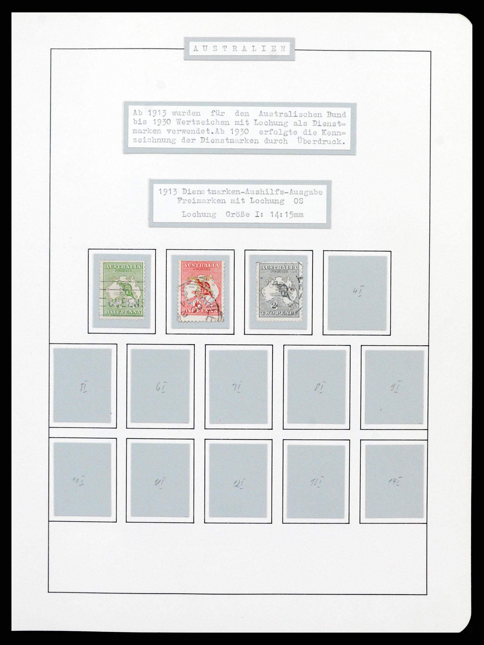 37609 0989 - Stamp collection 37609 Australia 1913-1999.