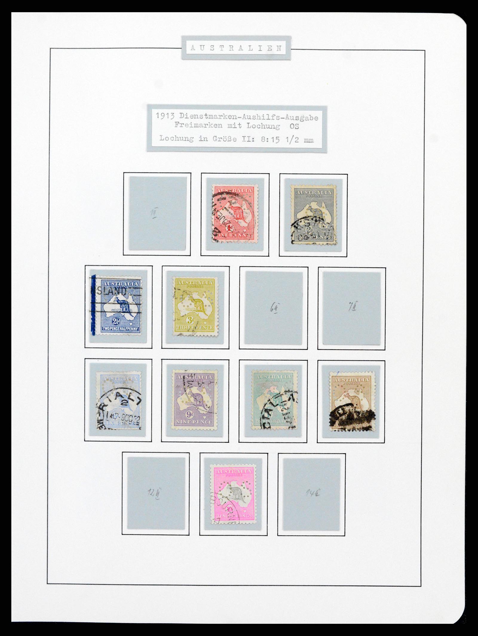 37609 0990 - Stamp collection 37609 Australia 1913-1999.