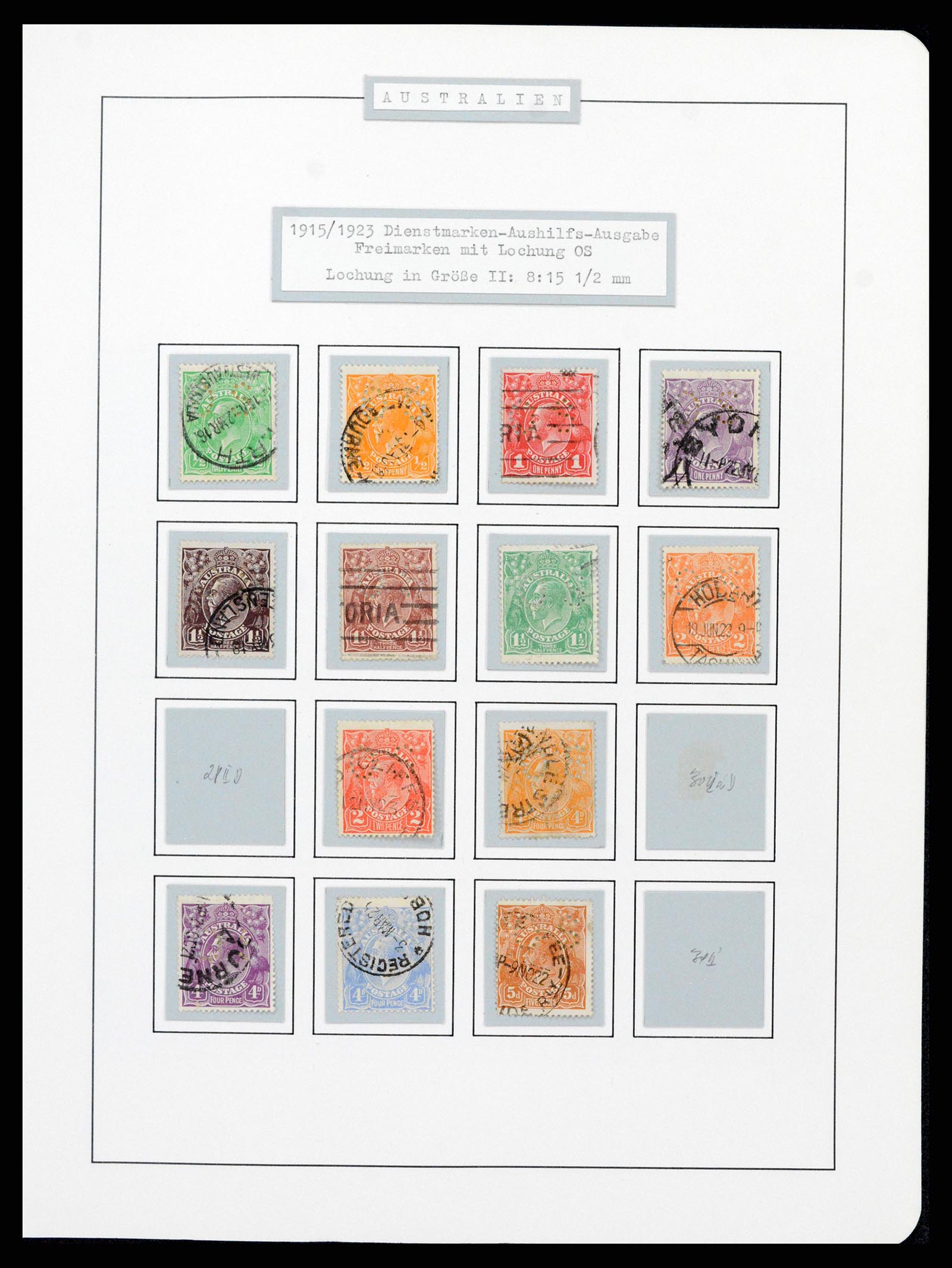 37609 0991 - Stamp collection 37609 Australia 1913-1999.