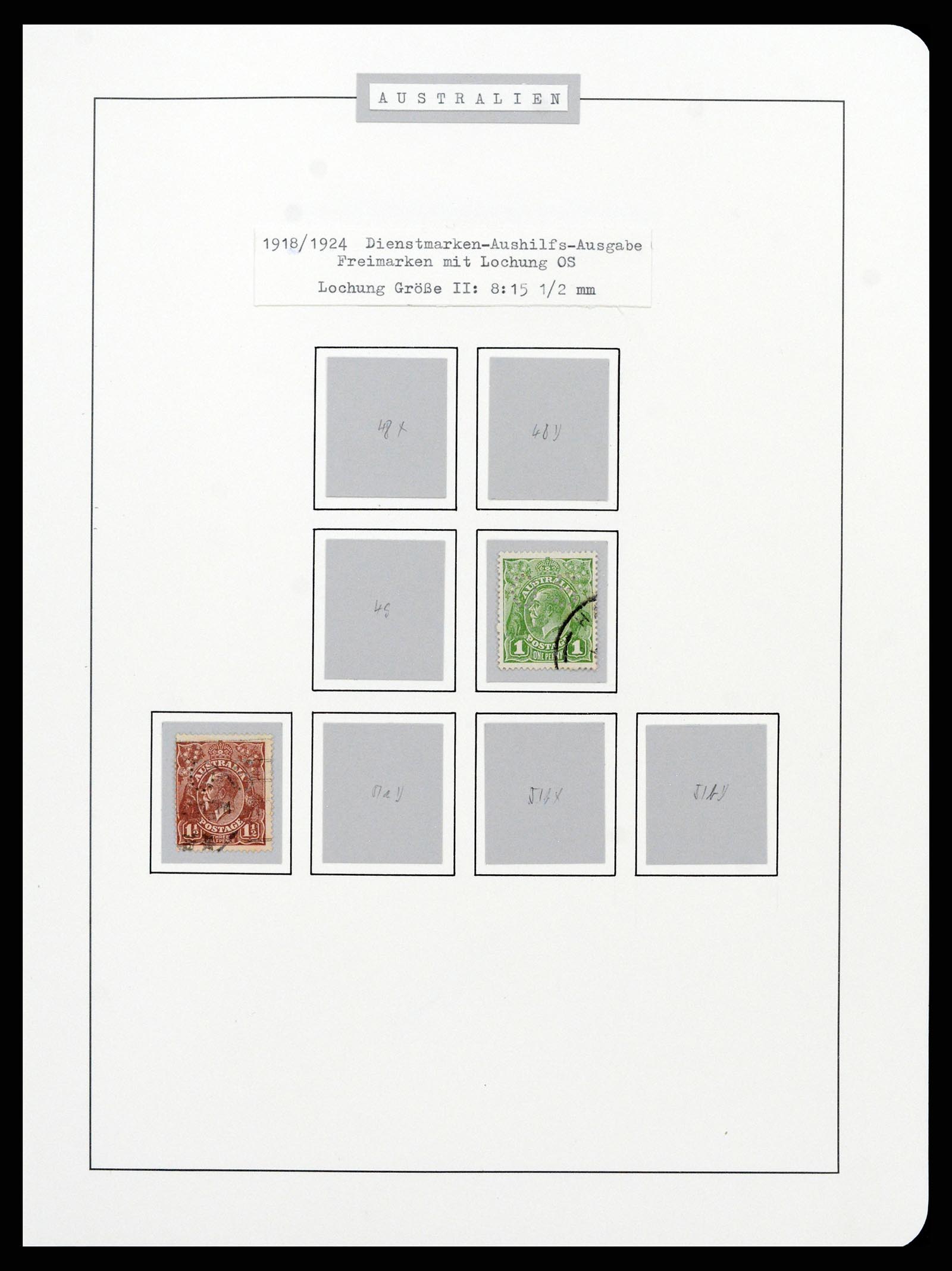 37609 0993 - Stamp collection 37609 Australia 1913-1999.