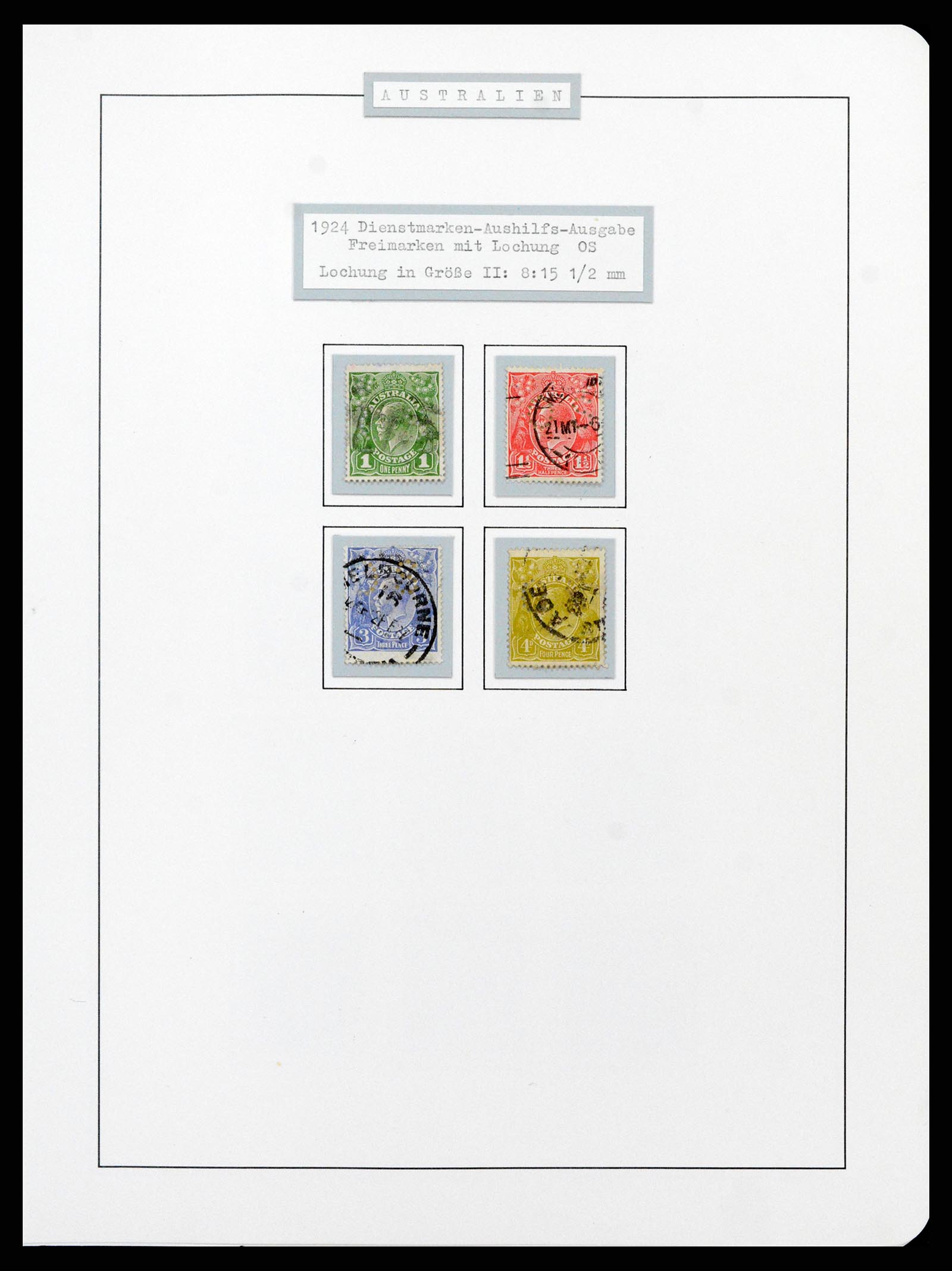 37609 0994 - Stamp collection 37609 Australia 1913-1999.
