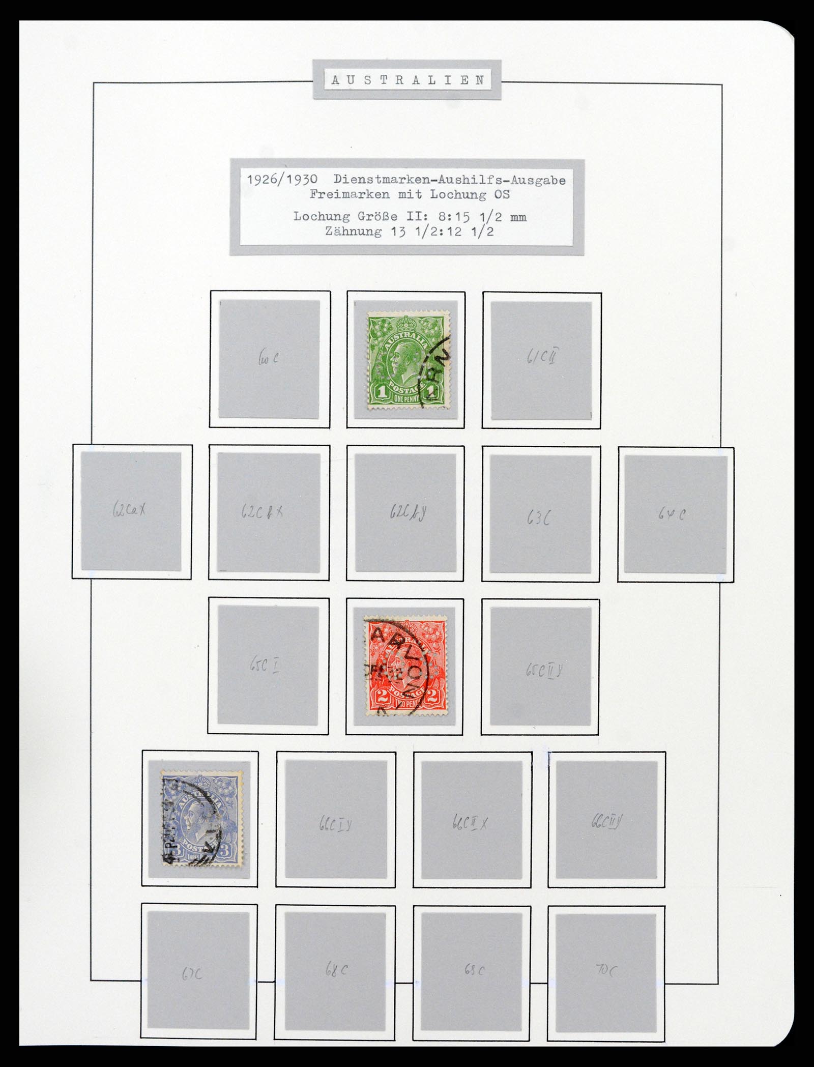 37609 0996 - Stamp collection 37609 Australia 1913-1999.