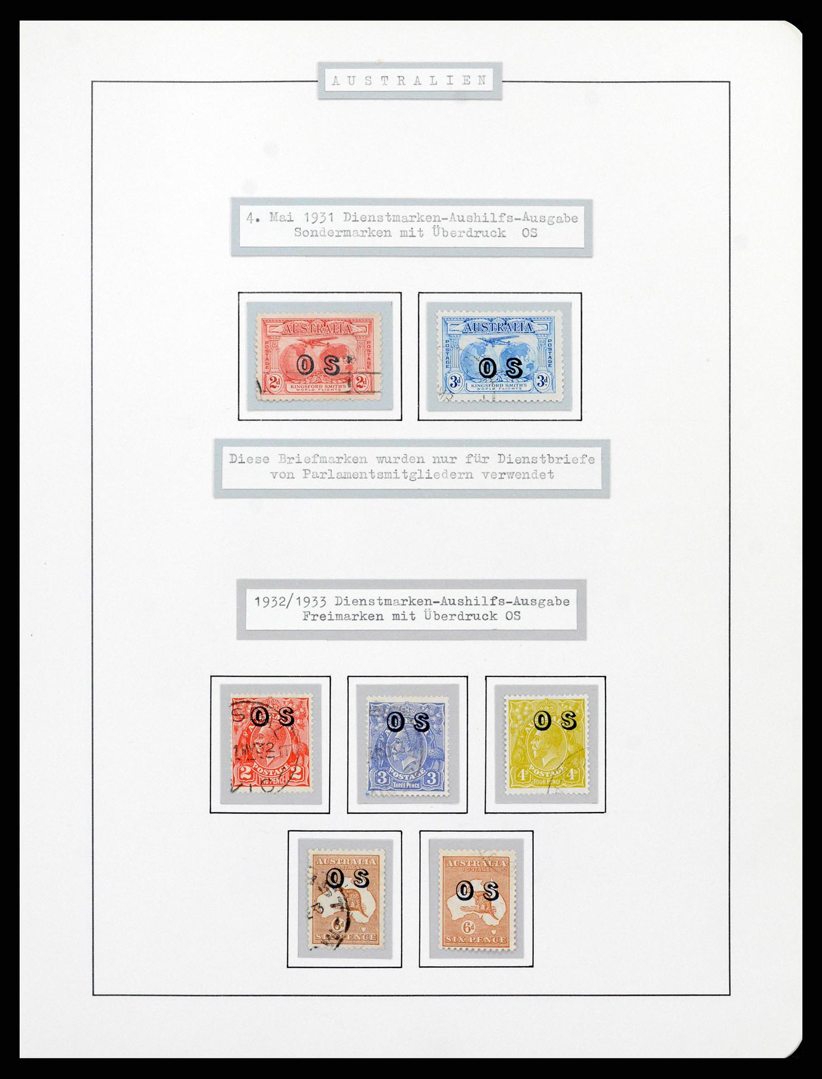 37609 1000 - Stamp collection 37609 Australia 1913-1999.