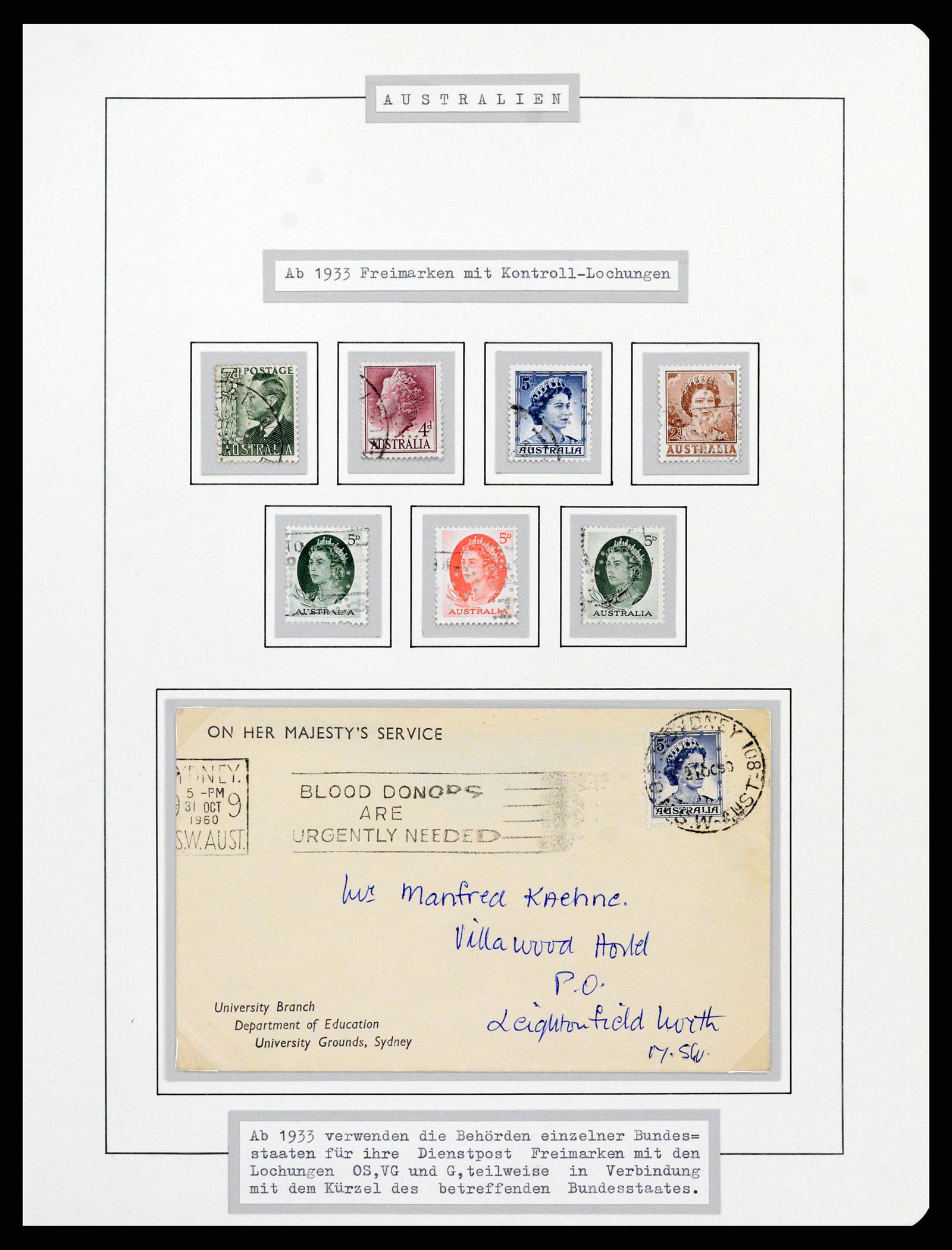 37609 1002 - Stamp collection 37609 Australia 1913-1999.
