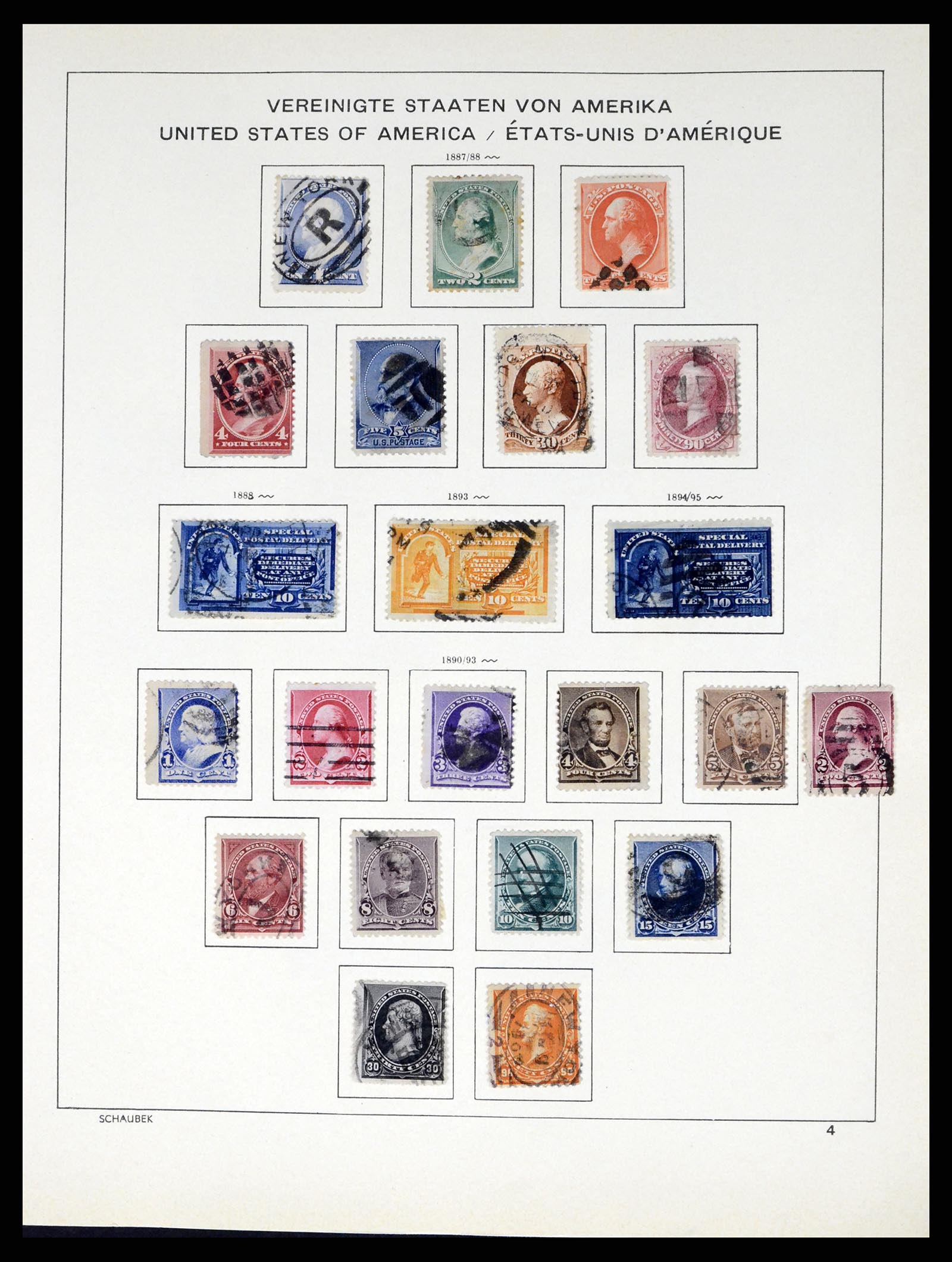 37610 006 - Stamp collection 37610 USA 1851-2008.