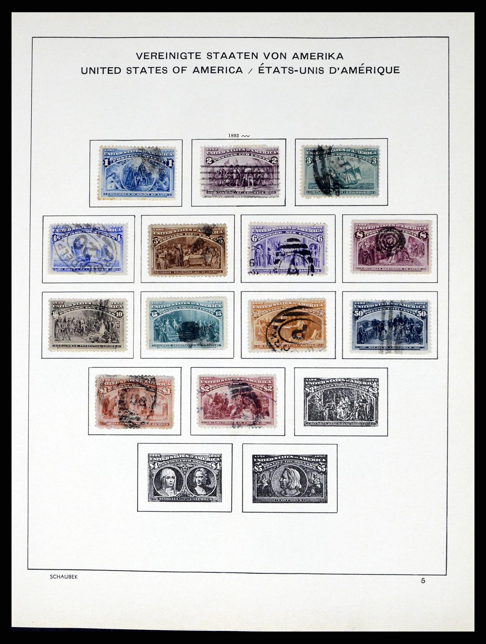 37610 007 - Stamp collection 37610 USA 1851-2008.