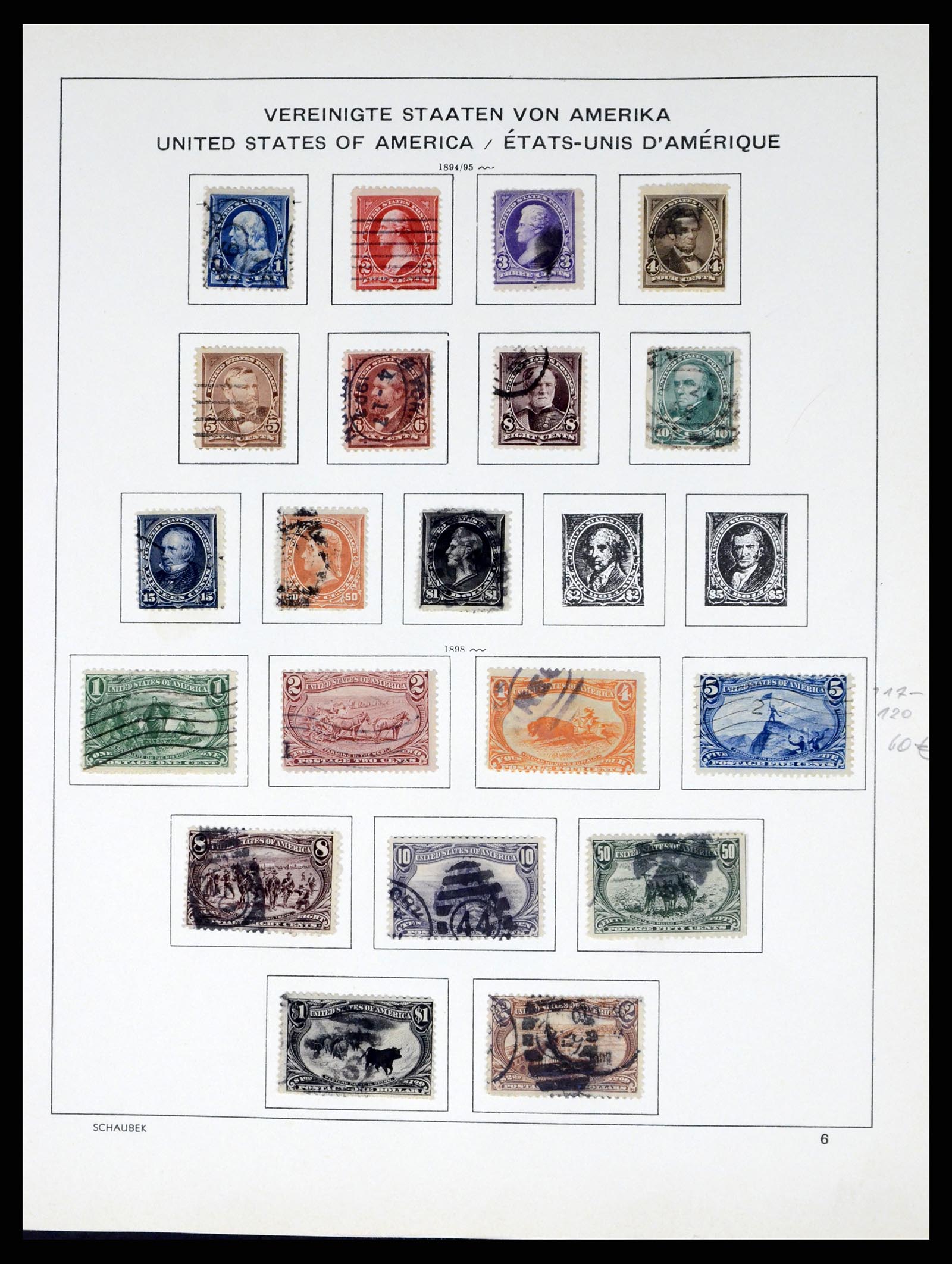 37610 008 - Stamp collection 37610 USA 1851-2008.