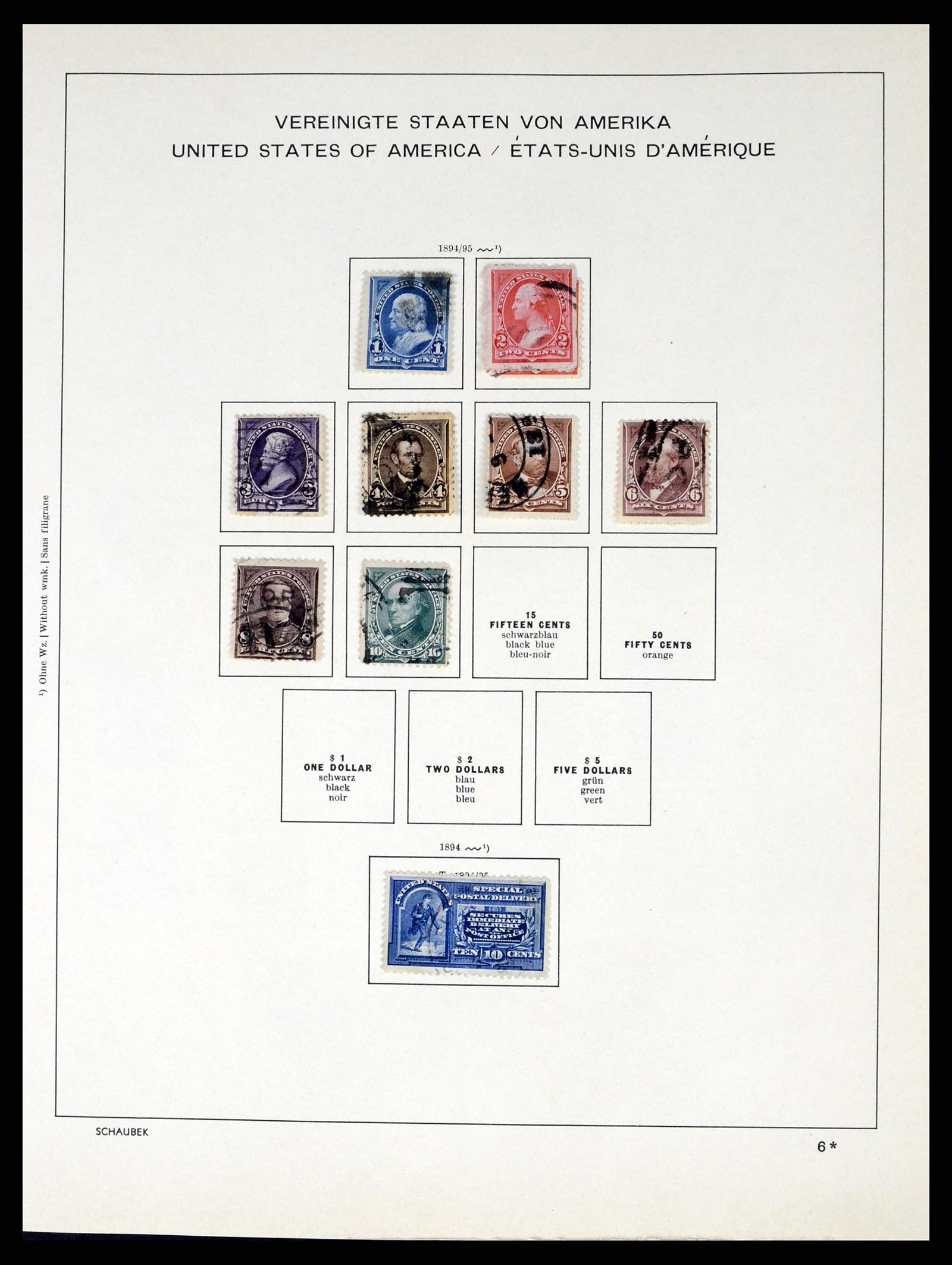 37610 009 - Stamp collection 37610 USA 1851-2008.
