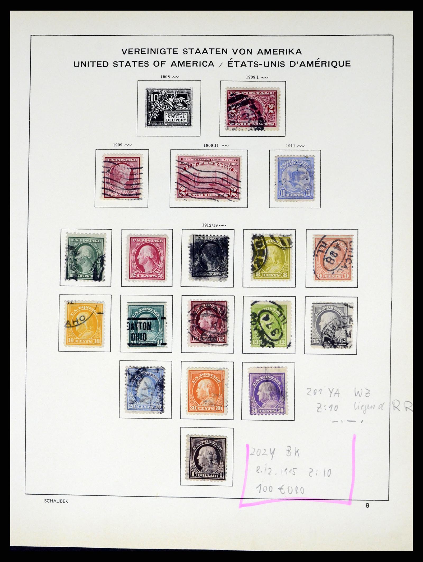 37610 013 - Stamp collection 37610 USA 1851-2008.