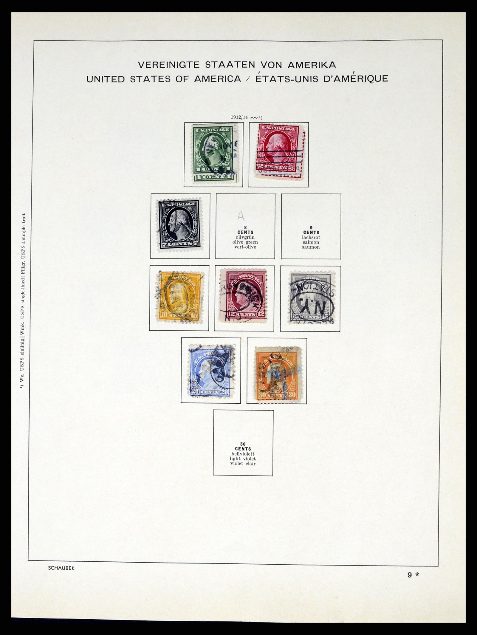 37610 014 - Stamp collection 37610 USA 1851-2008.