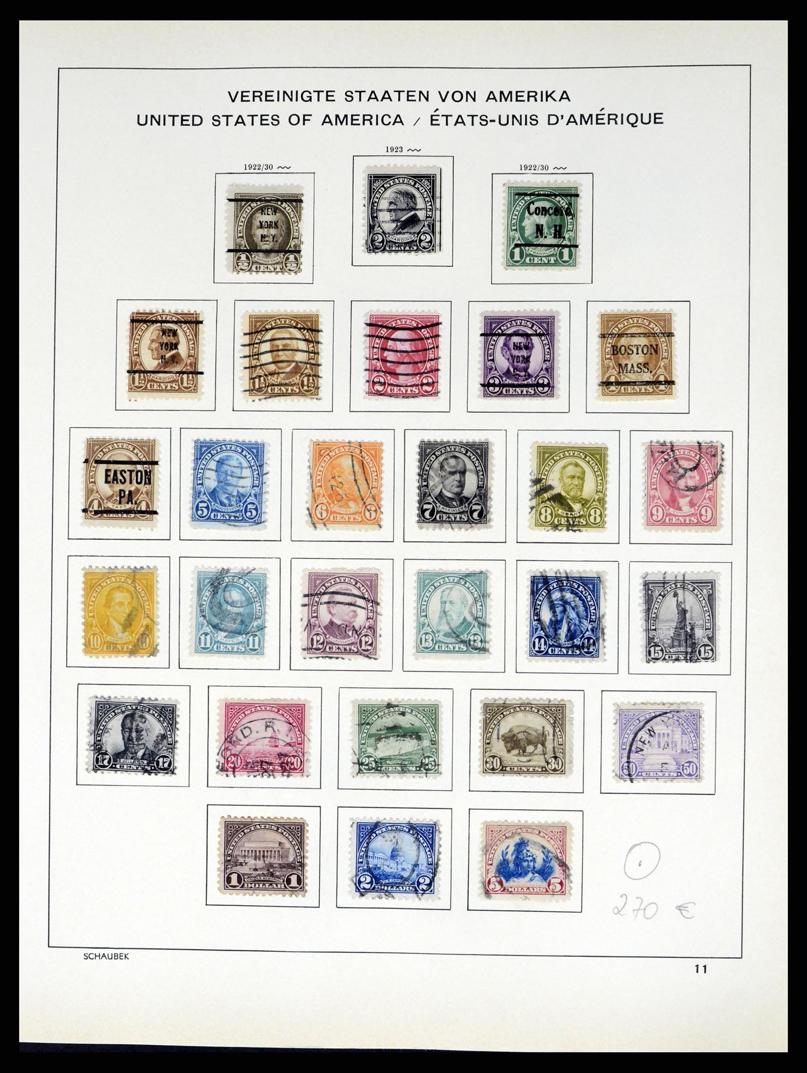 37610 017 - Stamp collection 37610 USA 1851-2008.