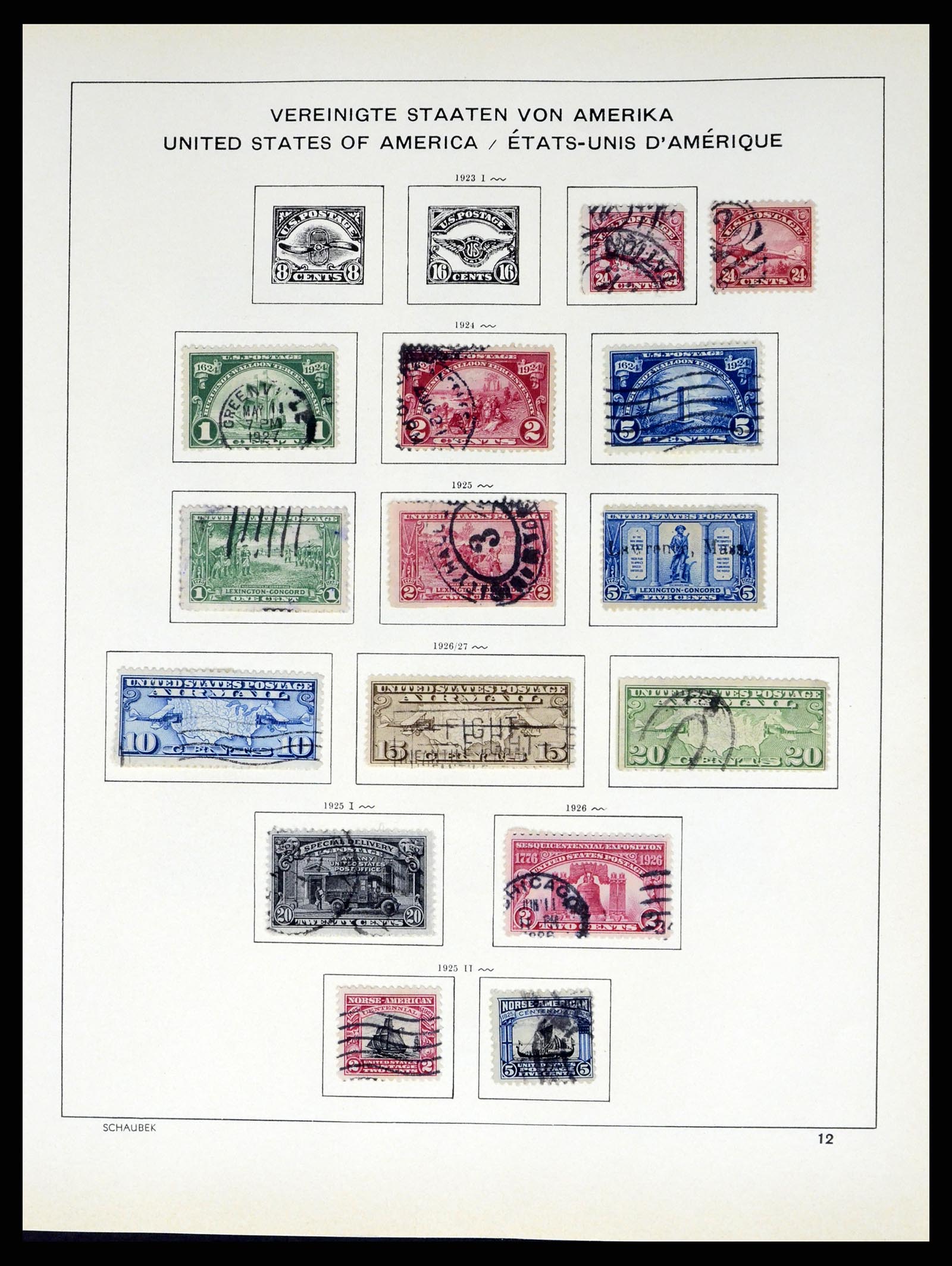 37610 018 - Stamp collection 37610 USA 1851-2008.