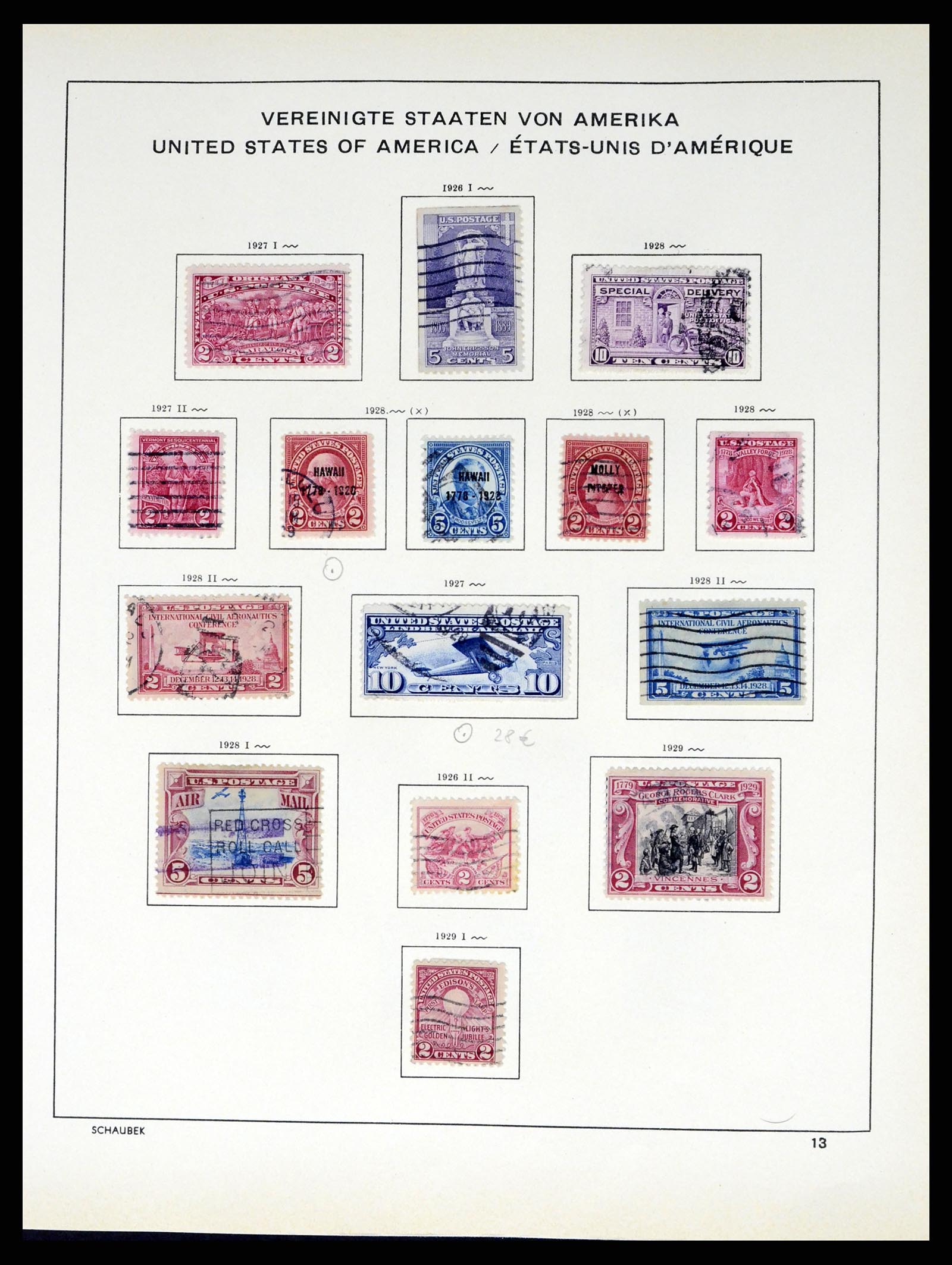 37610 019 - Stamp collection 37610 USA 1851-2008.
