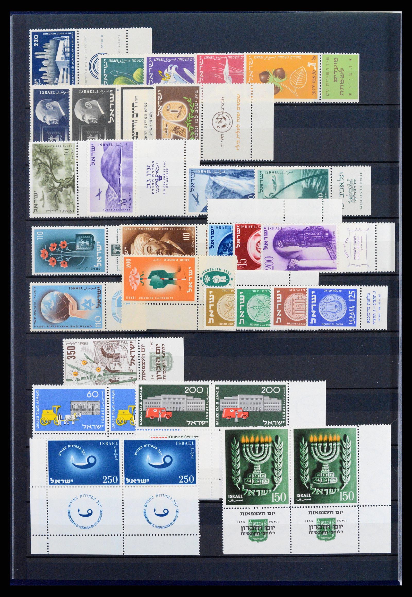37611 006 - Postzegelverzameling 37611 Israël 1948-2009.