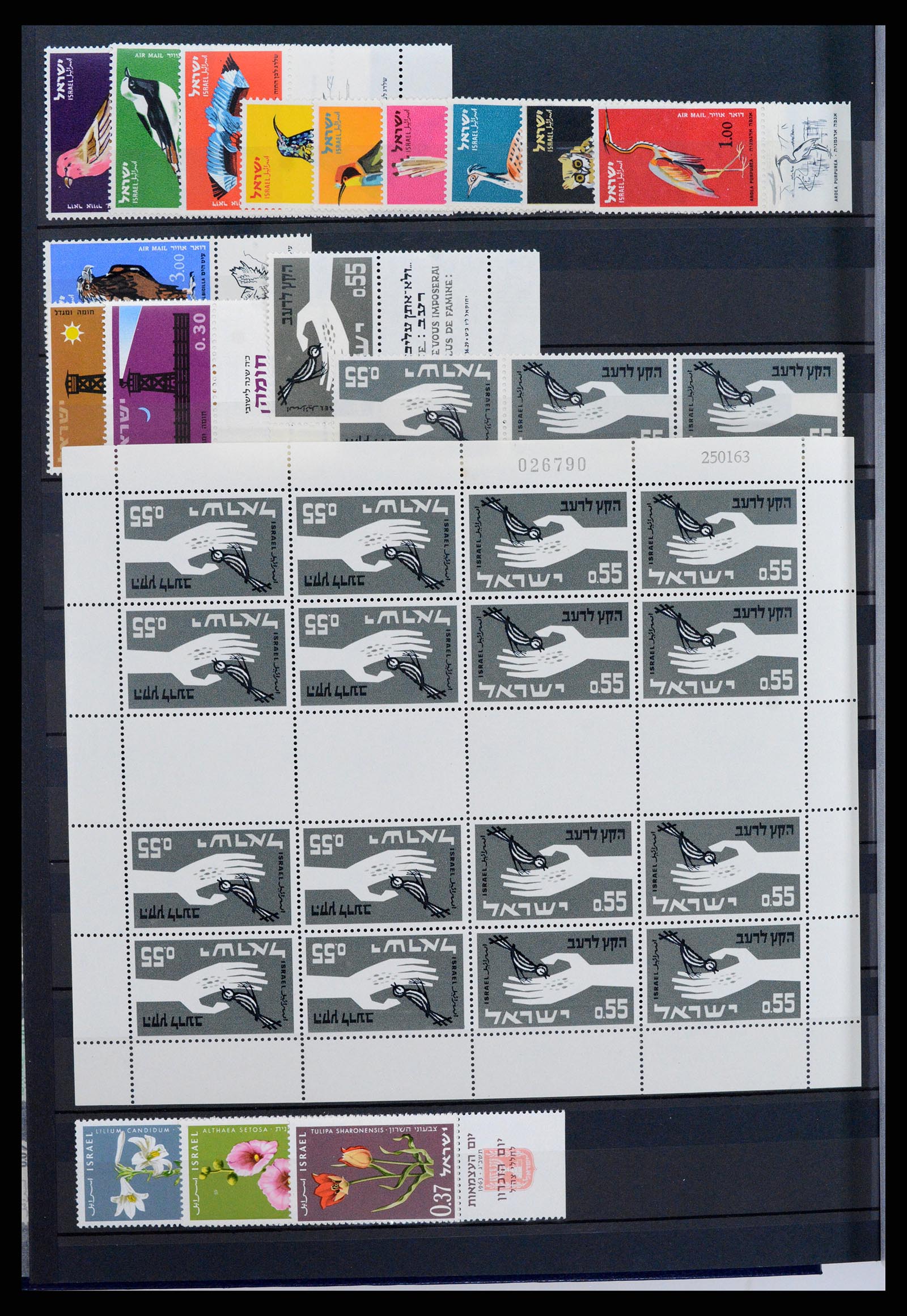 37611 012 - Postzegelverzameling 37611 Israël 1948-2009.