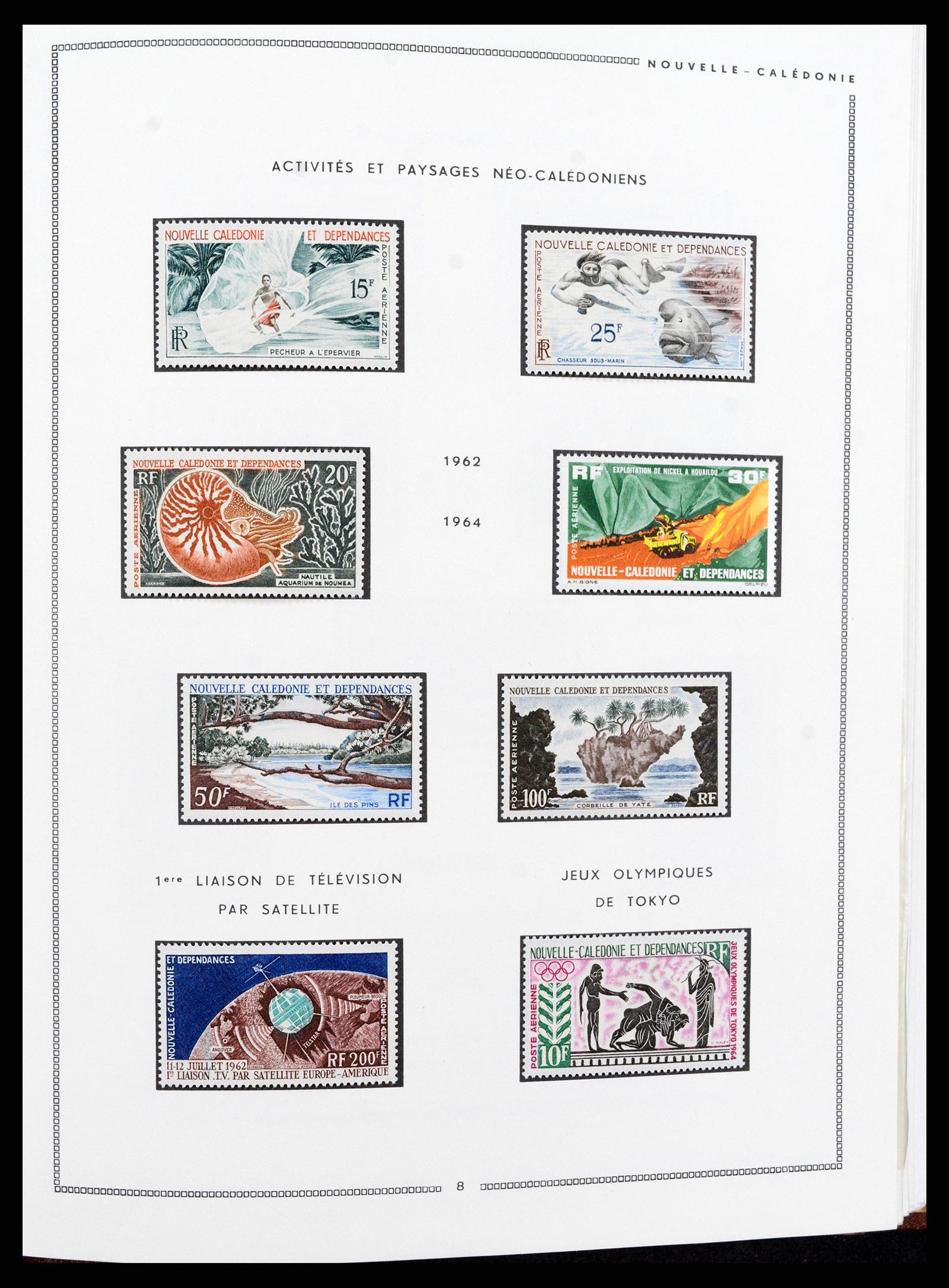 37612 054 - Stamp collection 37612 New Caledonia 1955-1997.