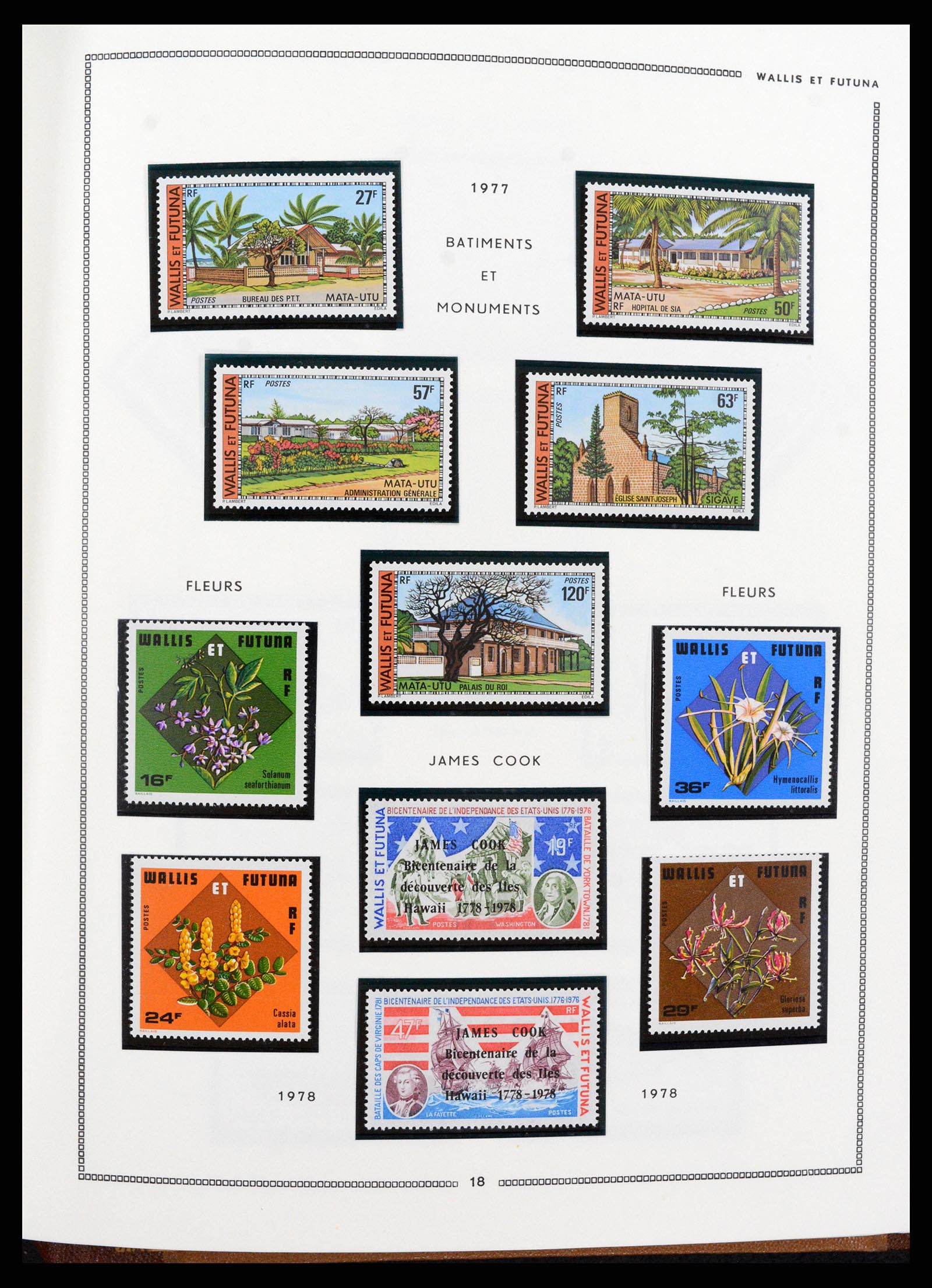 37612 091 - Postzegelverzameling 37612 Nieuw Caledonië 1955-1997.