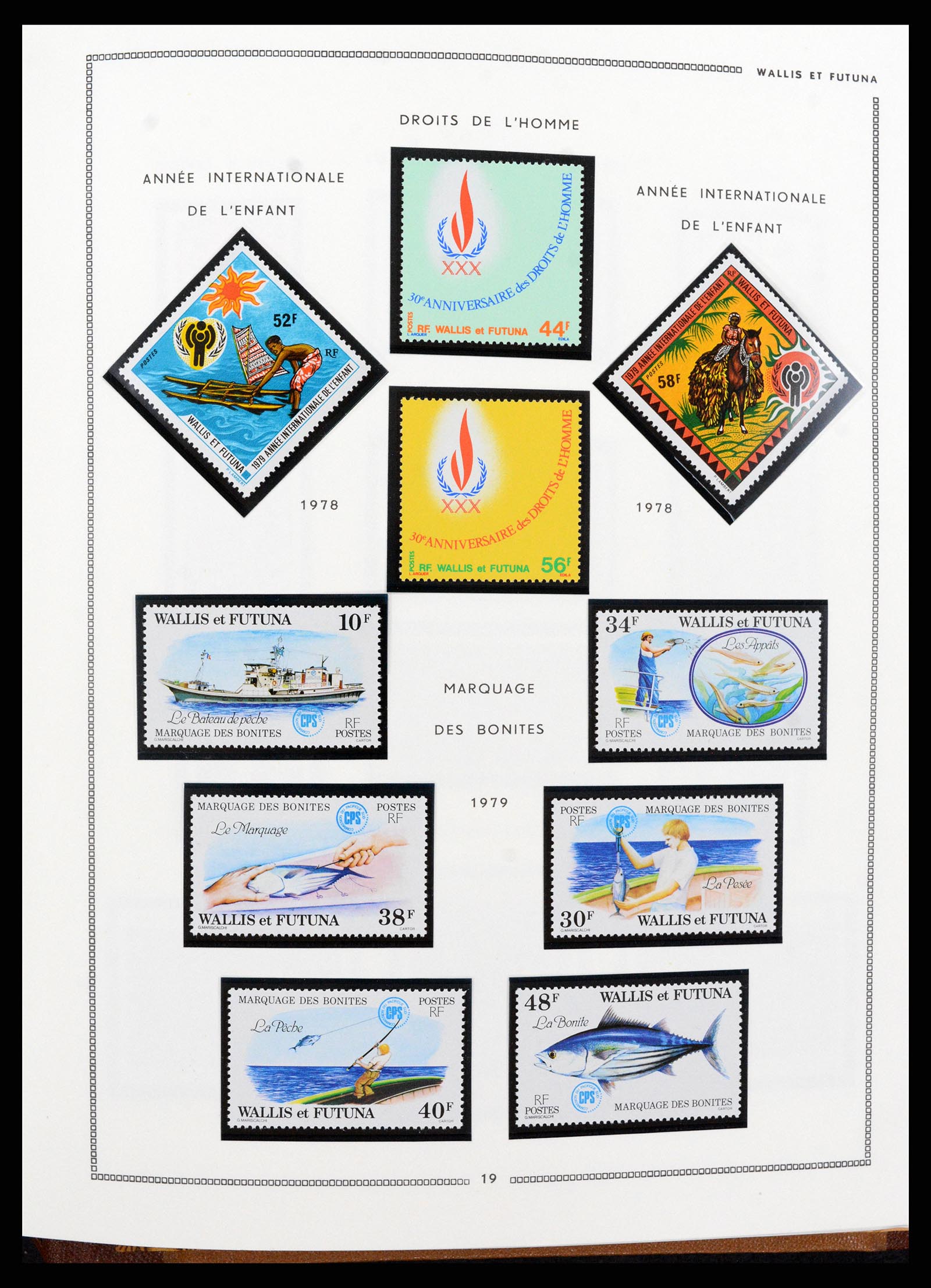 37612 092 - Postzegelverzameling 37612 Nieuw Caledonië 1955-1997.