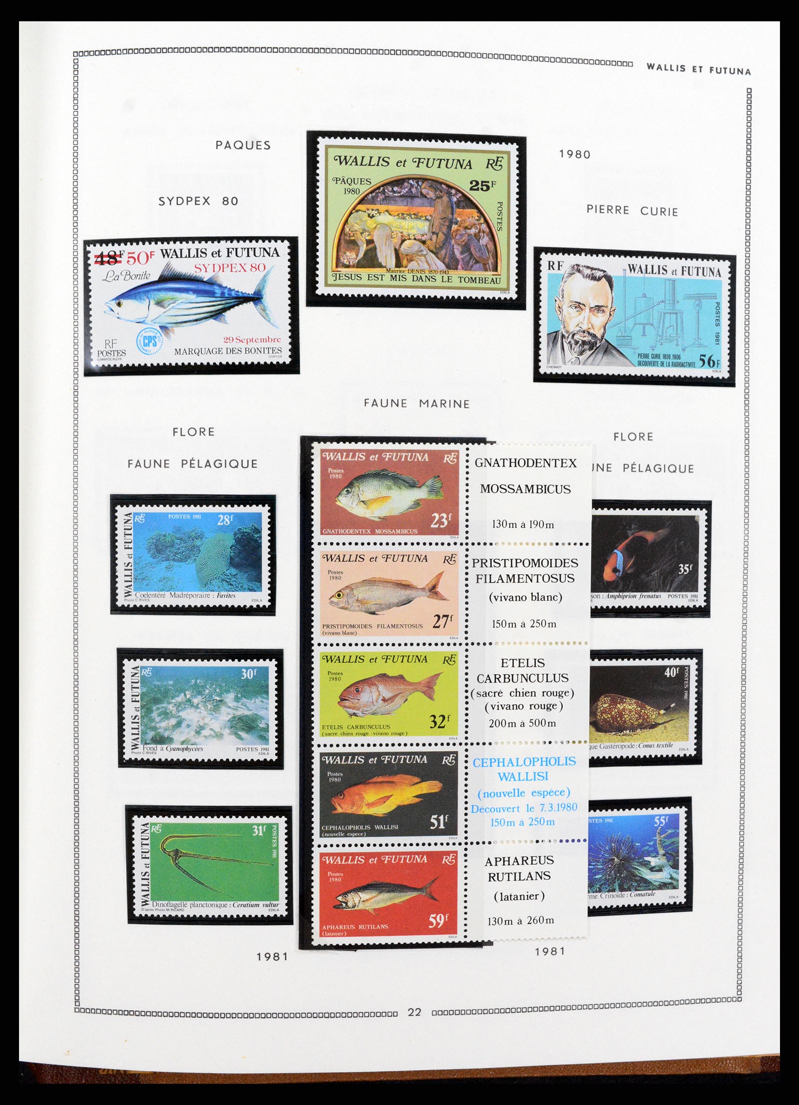 37612 095 - Postzegelverzameling 37612 Nieuw Caledonië 1955-1997.