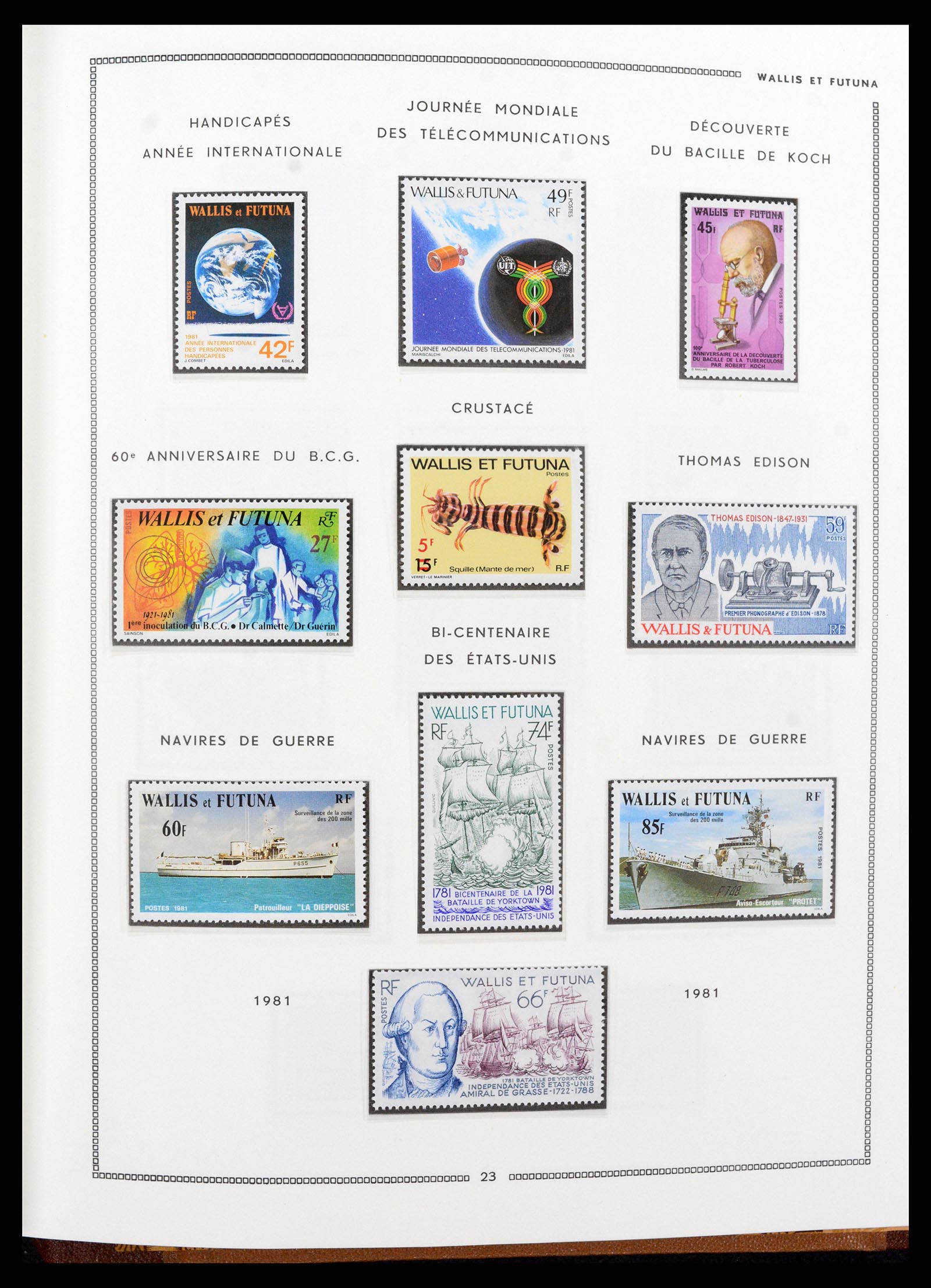 37612 096 - Postzegelverzameling 37612 Nieuw Caledonië 1955-1997.