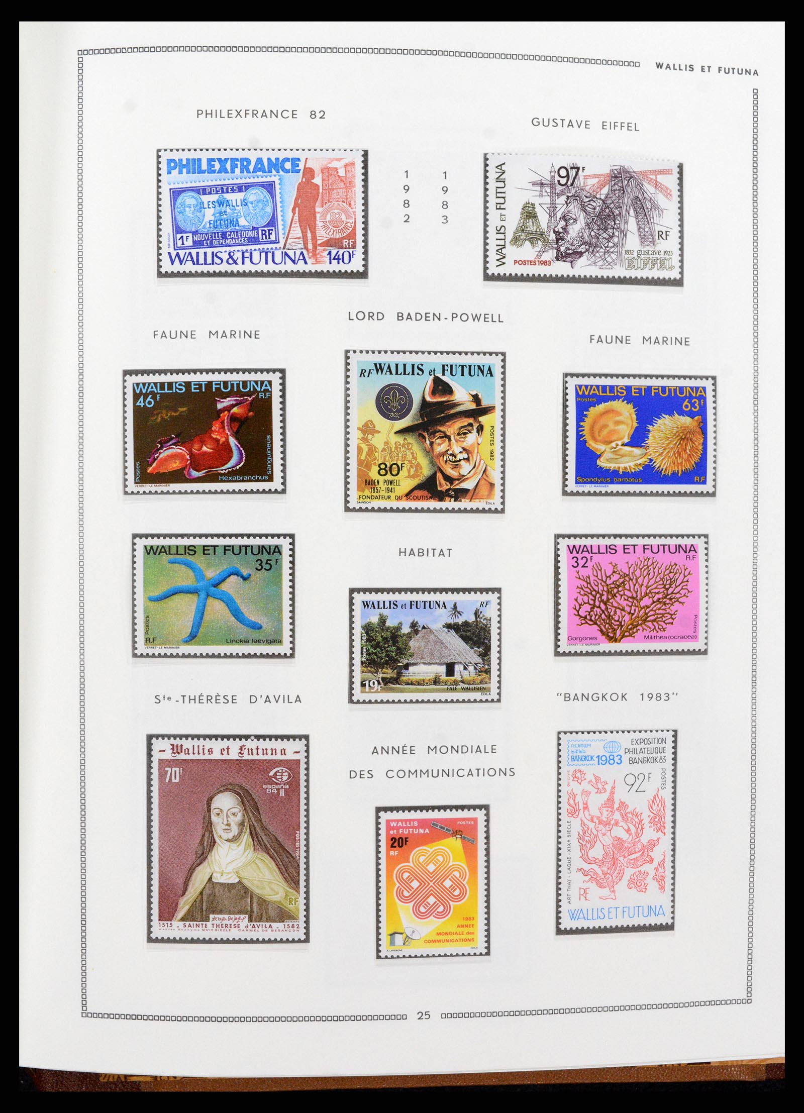 37612 098 - Postzegelverzameling 37612 Nieuw Caledonië 1955-1997.