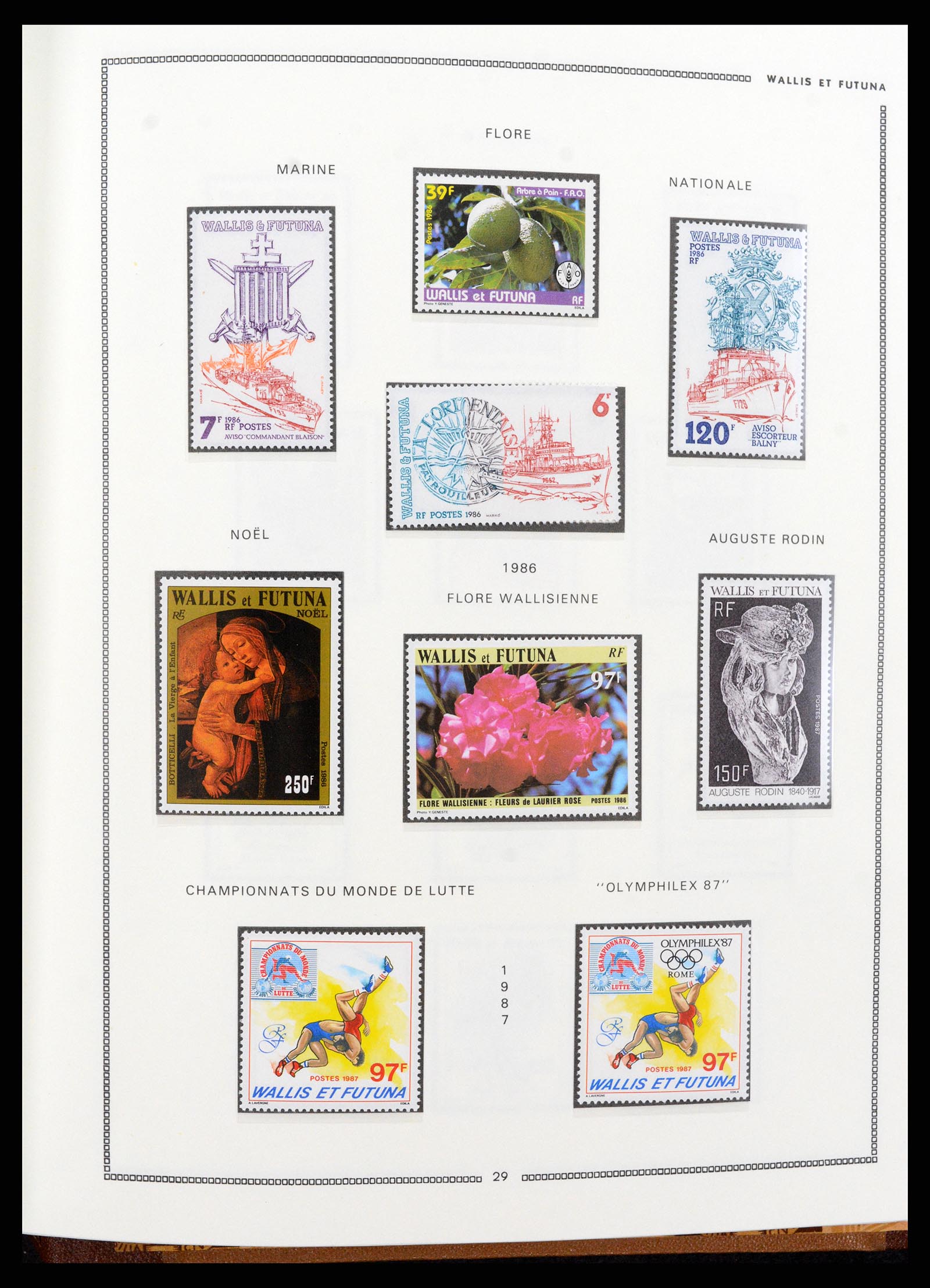 37612 102 - Postzegelverzameling 37612 Nieuw Caledonië 1955-1997.