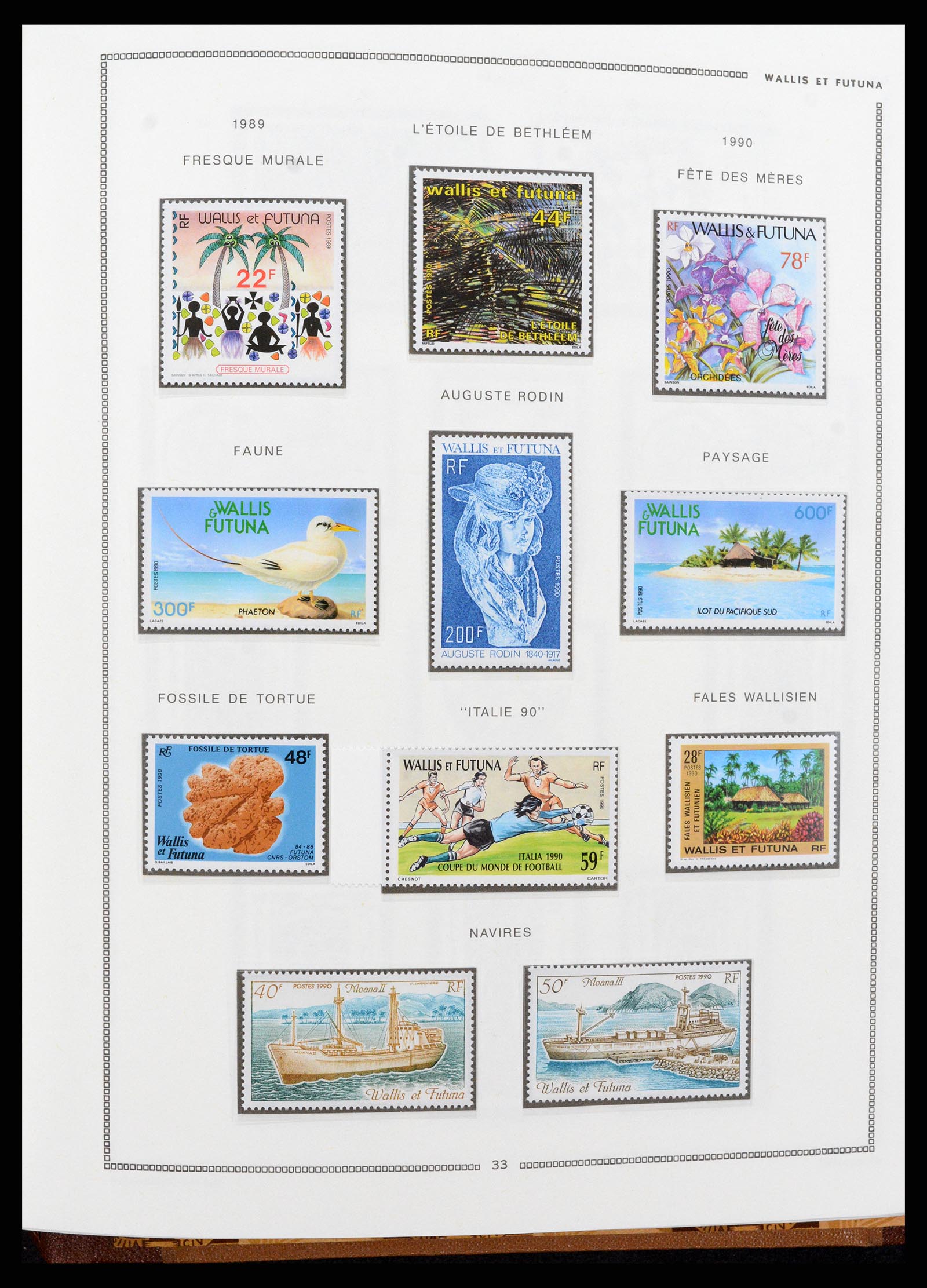 37612 106 - Stamp collection 37612 New Caledonia 1955-1997.