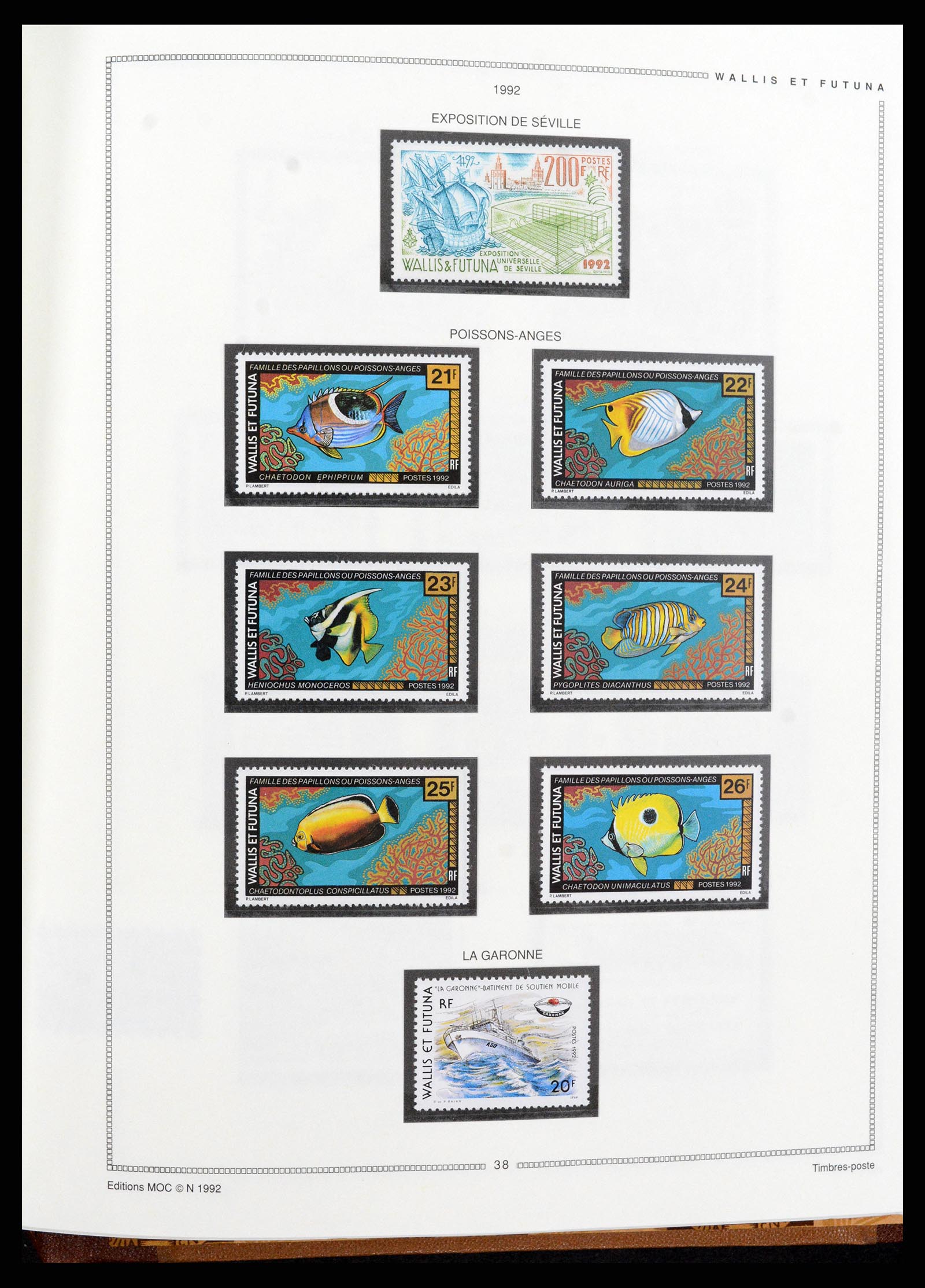 37612 111 - Postzegelverzameling 37612 Nieuw Caledonië 1955-1997.