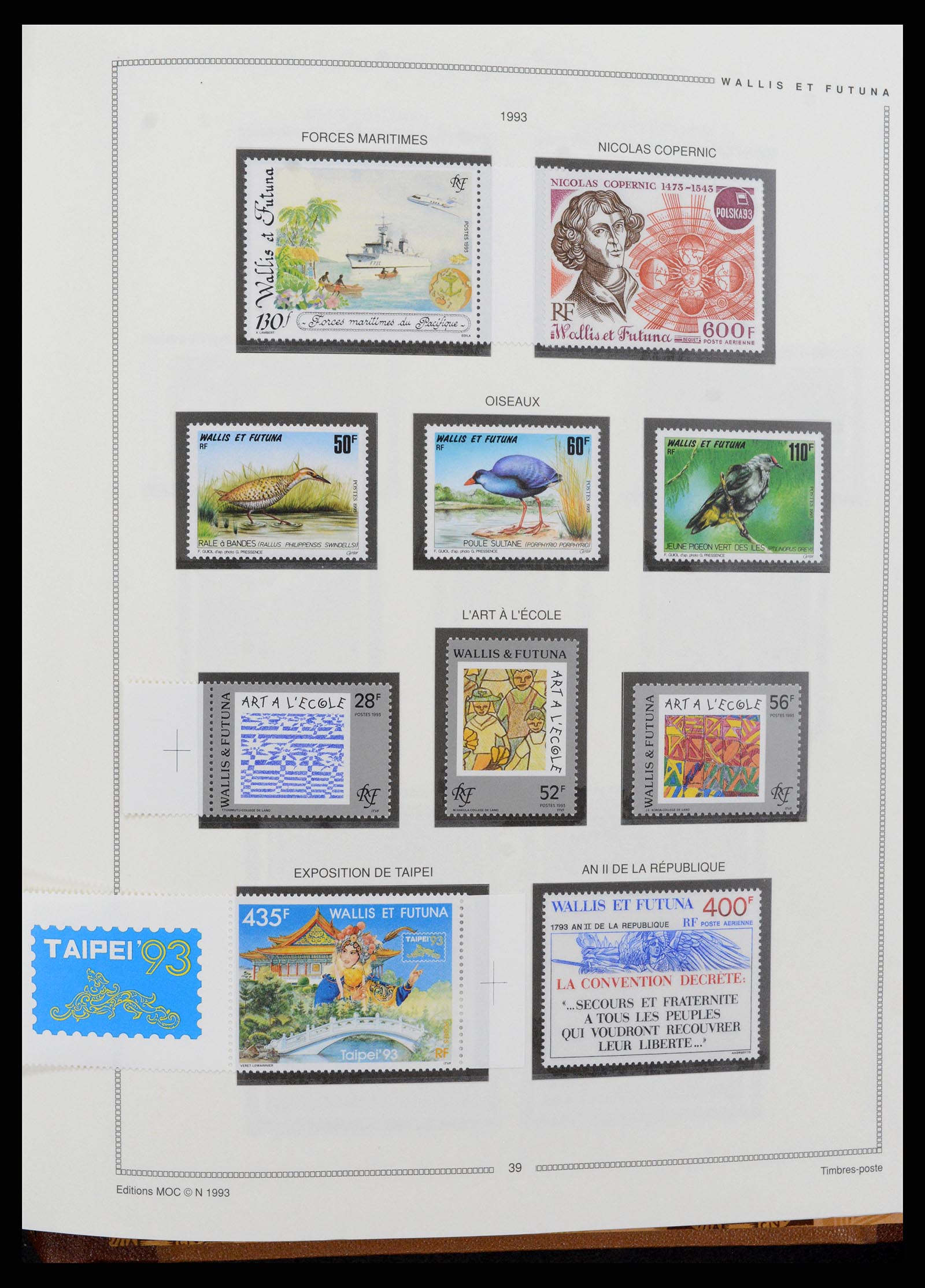 37612 112 - Postzegelverzameling 37612 Nieuw Caledonië 1955-1997.