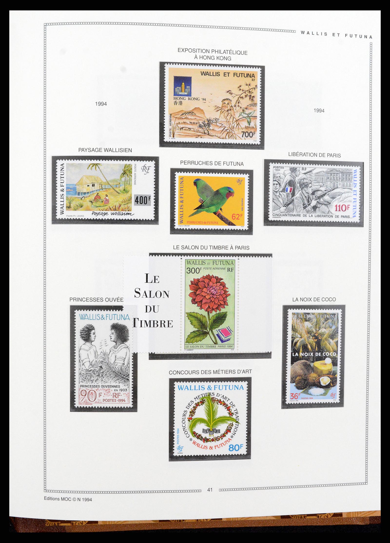 37612 114 - Postzegelverzameling 37612 Nieuw Caledonië 1955-1997.