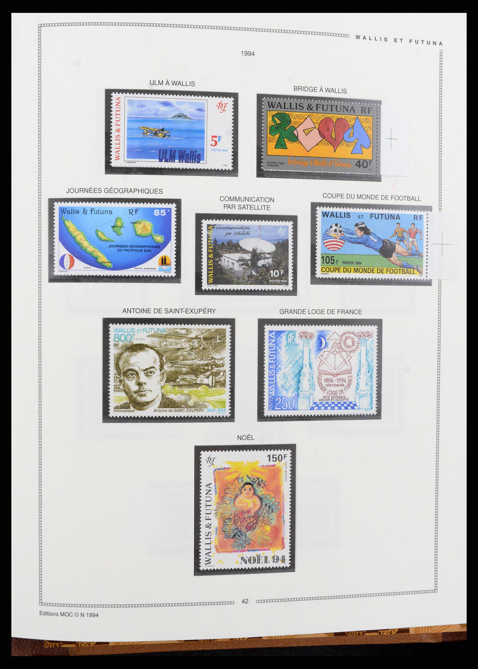 37612 115 - Stamp collection 37612 New Caledonia 1955-1997.