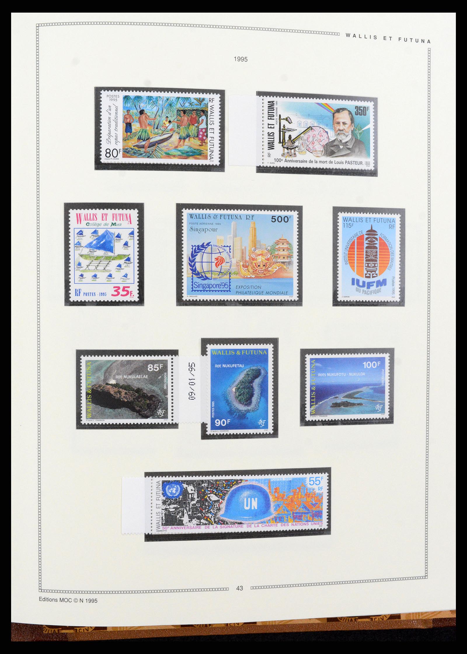 37612 116 - Postzegelverzameling 37612 Nieuw Caledonië 1955-1997.