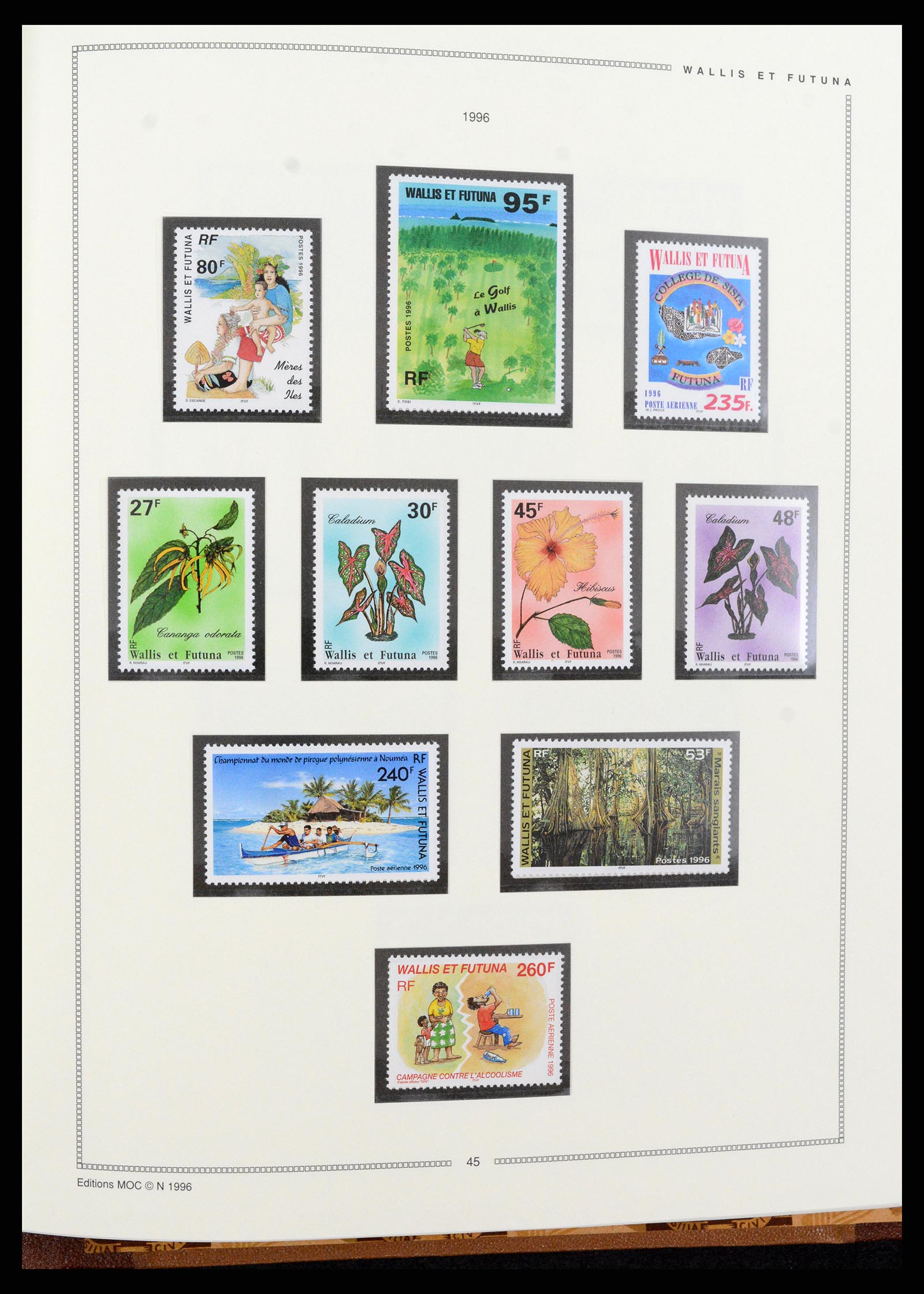 37612 118 - Postzegelverzameling 37612 Nieuw Caledonië 1955-1997.