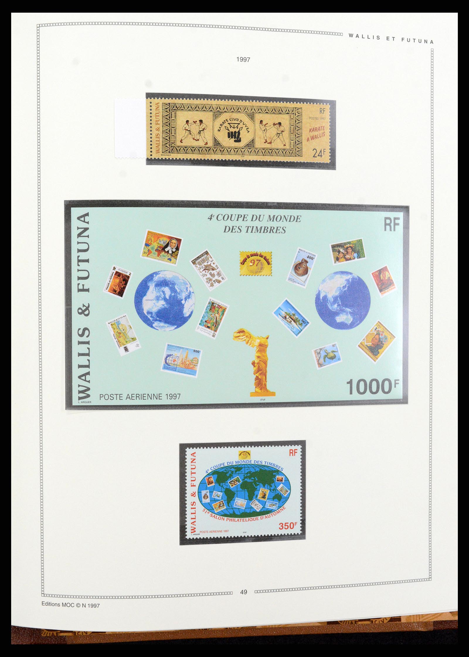 37612 122 - Postzegelverzameling 37612 Nieuw Caledonië 1955-1997.