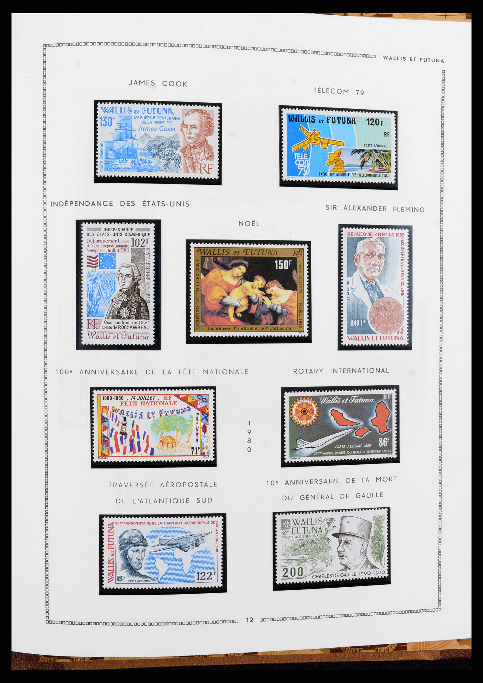 37612 132 - Postzegelverzameling 37612 Nieuw Caledonië 1955-1997.