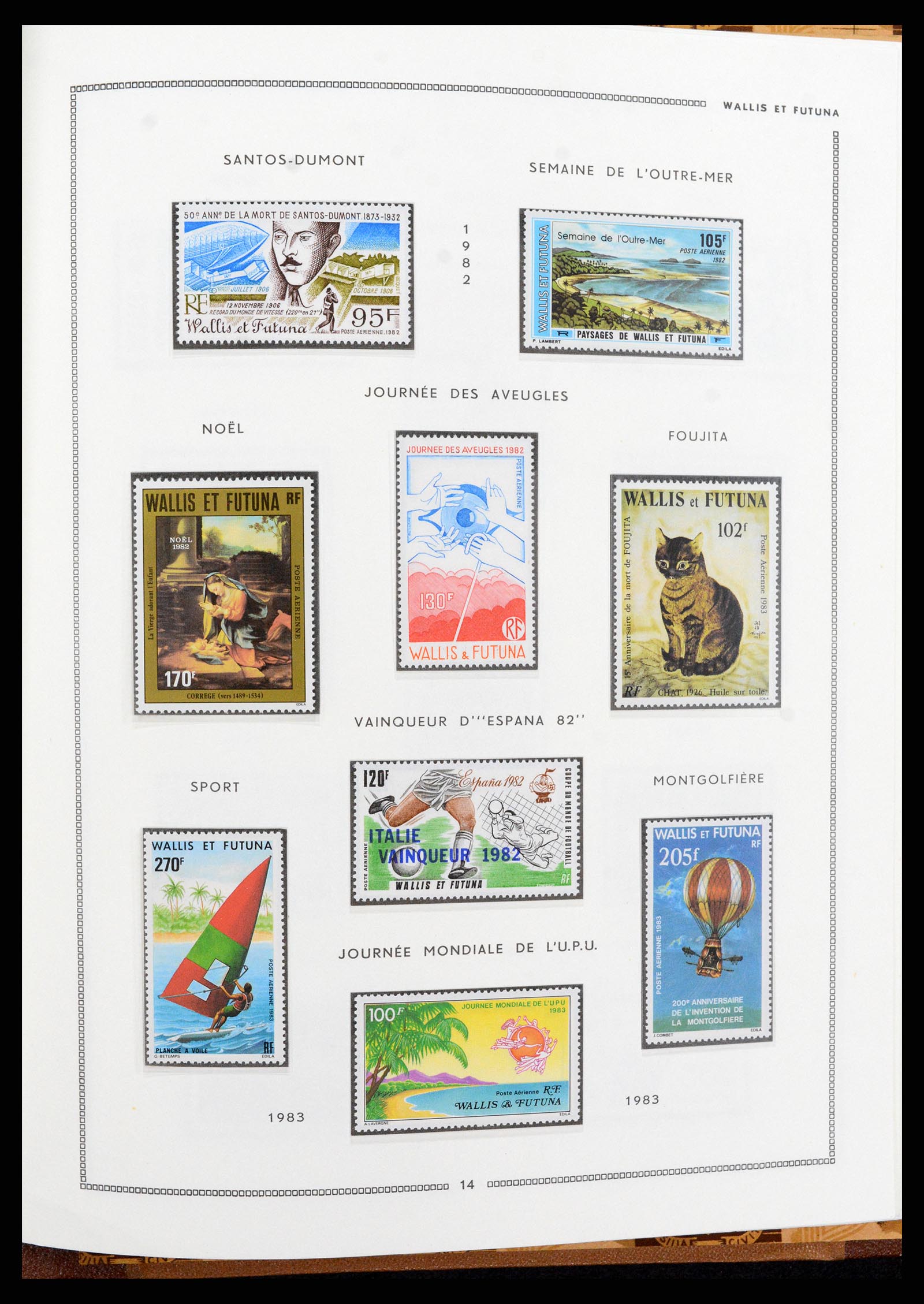 37612 134 - Stamp collection 37612 New Caledonia 1955-1997.
