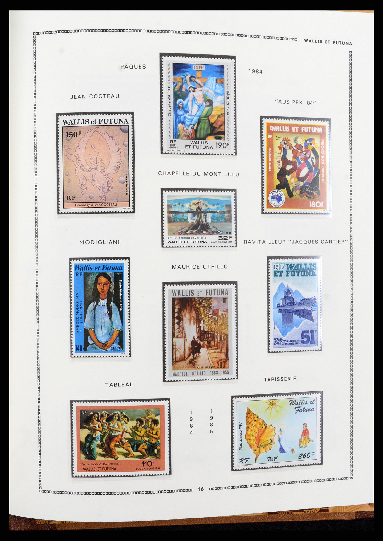 37612 136 - Postzegelverzameling 37612 Nieuw Caledonië 1955-1997.