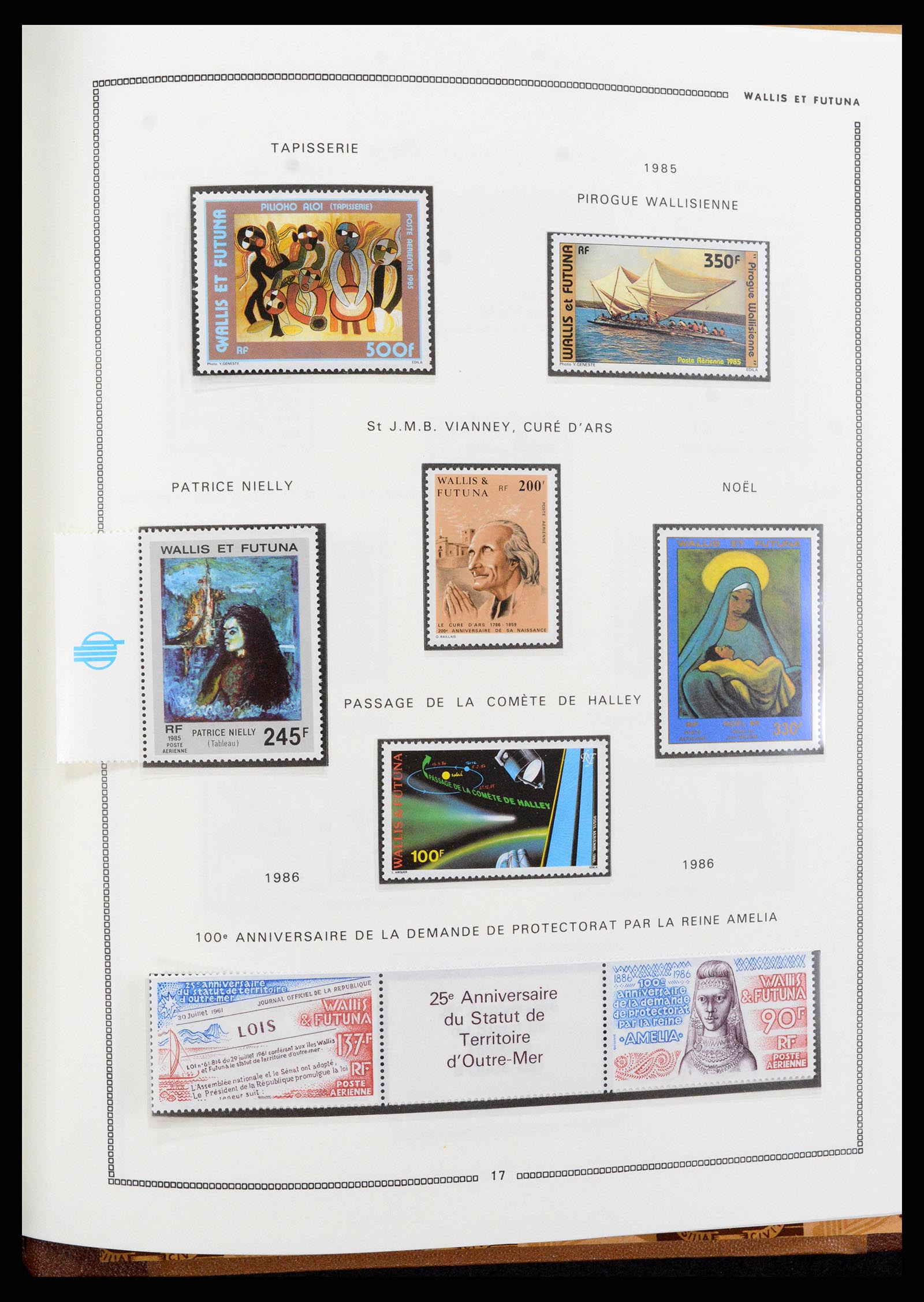 37612 137 - Postzegelverzameling 37612 Nieuw Caledonië 1955-1997.