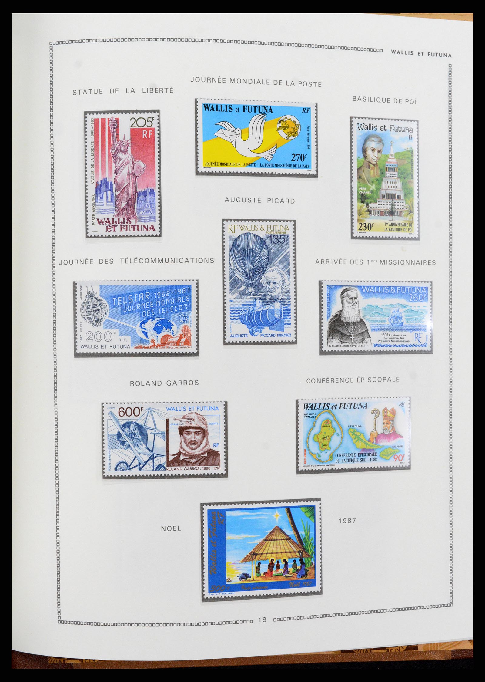 37612 138 - Postzegelverzameling 37612 Nieuw Caledonië 1955-1997.