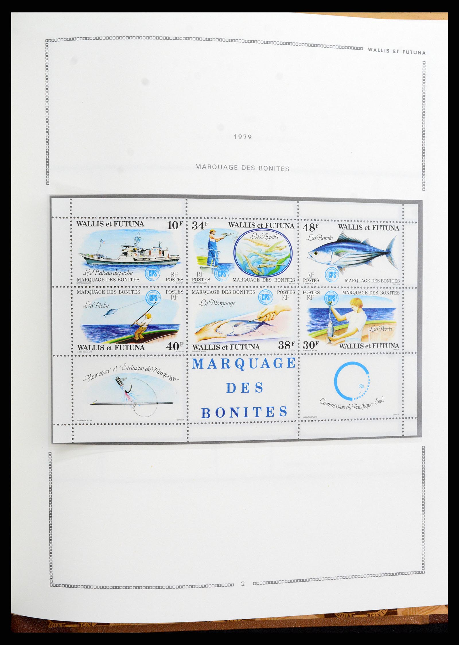 37612 141 - Postzegelverzameling 37612 Nieuw Caledonië 1955-1997.