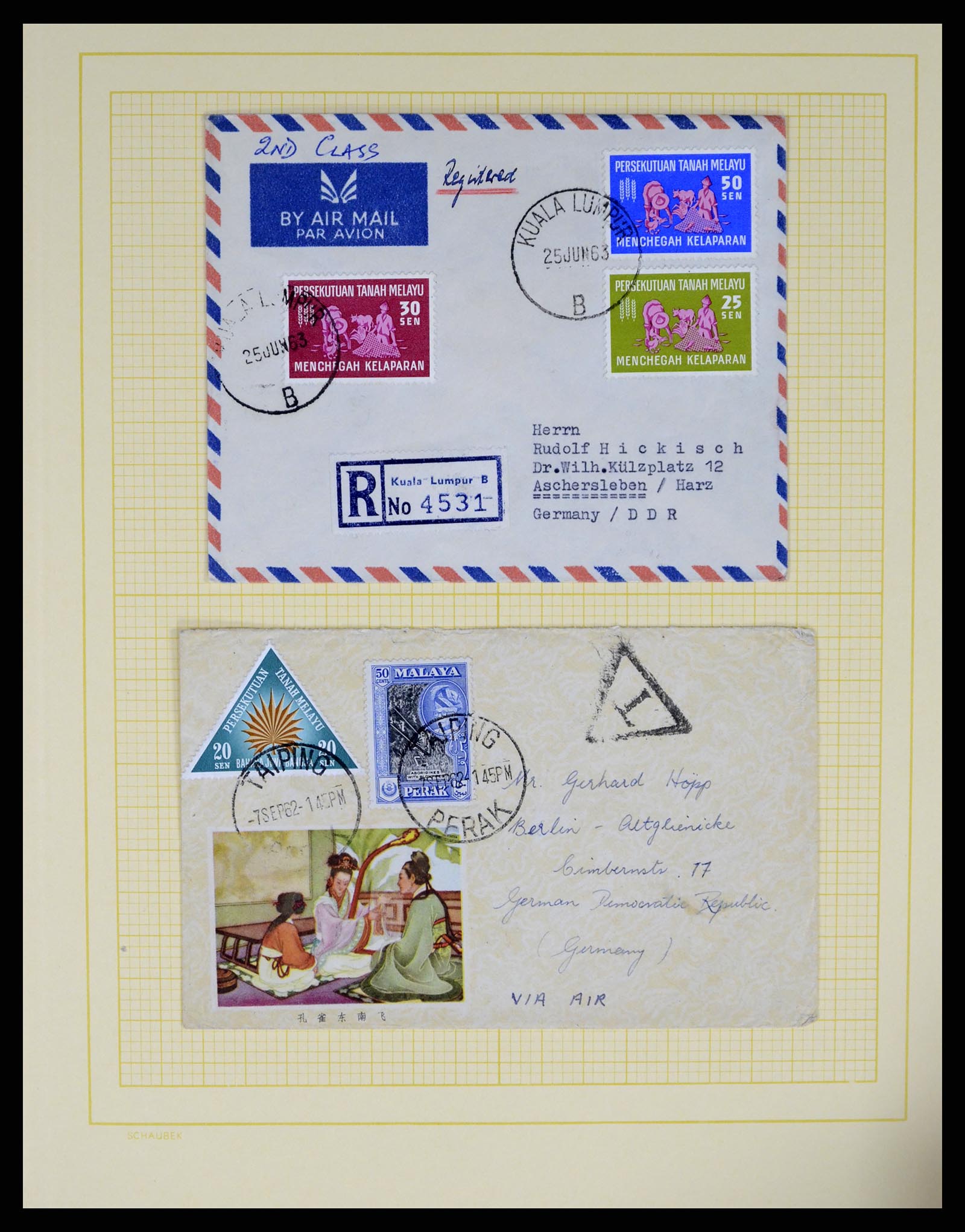 37613 004 - Postzegelverzameling 37613 Maleisië 1957-1999.