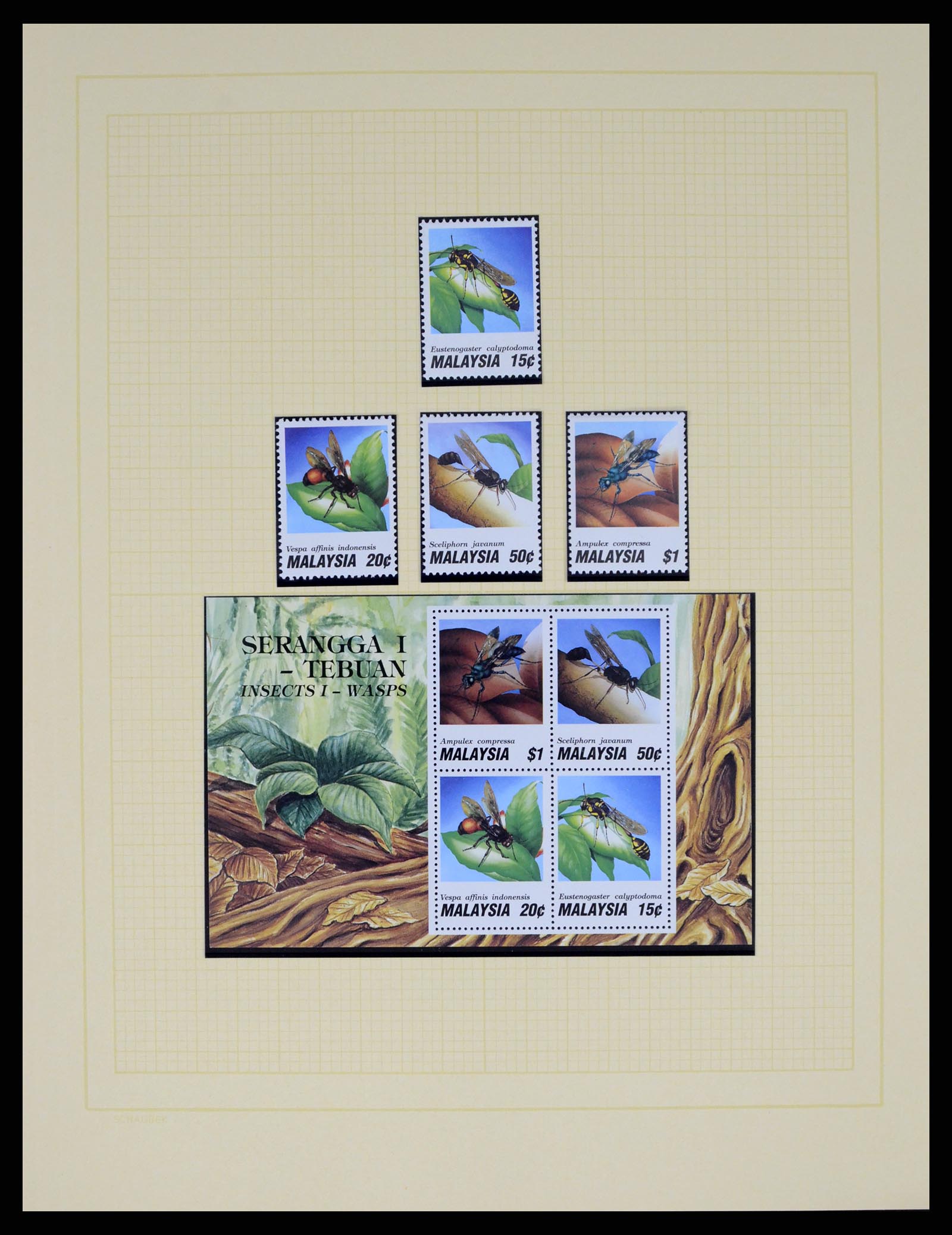 37613 066 - Postzegelverzameling 37613 Maleisië 1957-1999.